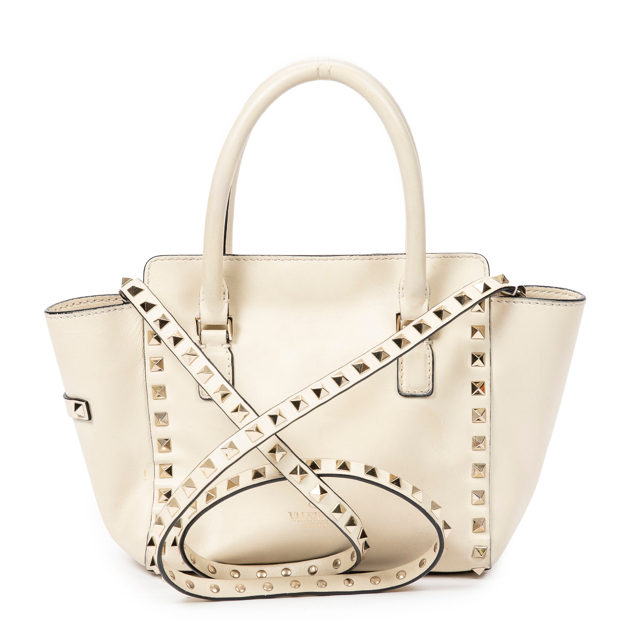Mini Rockstud Trapeze Tote