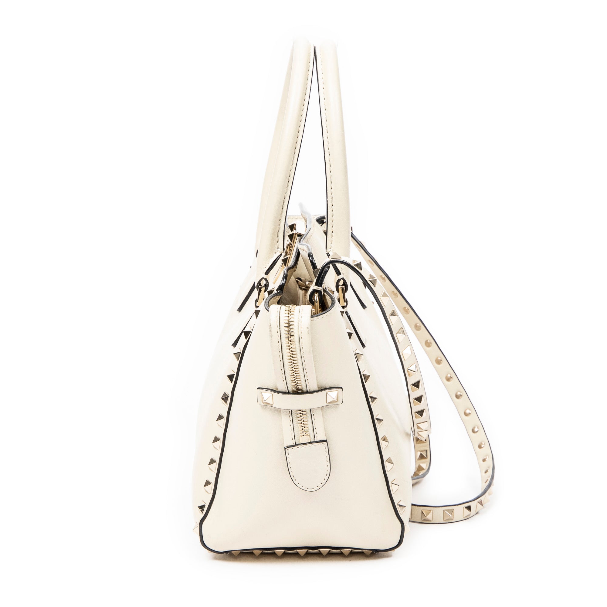 Small Convertible Rockstud Tote
