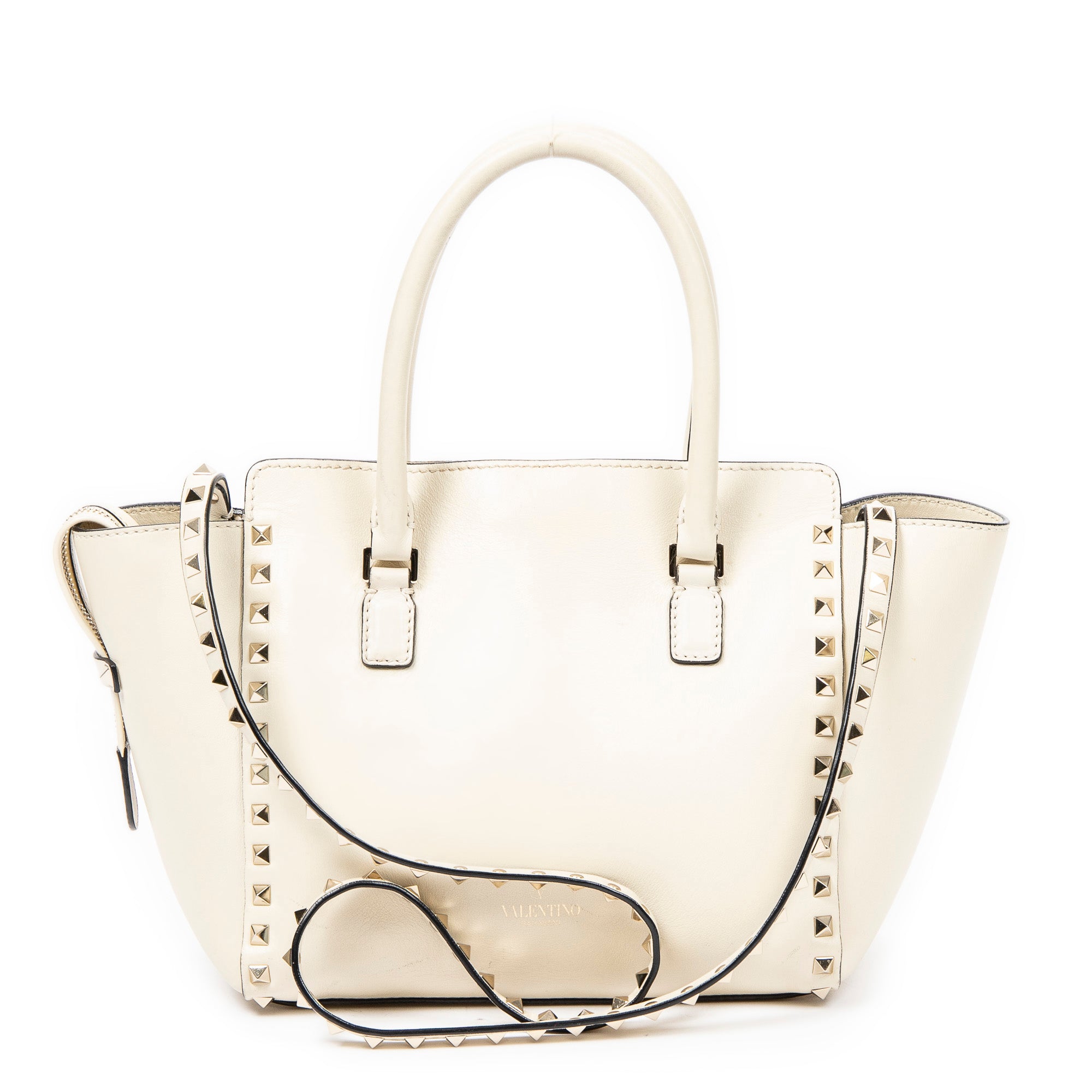 Small Convertible Rockstud Tote