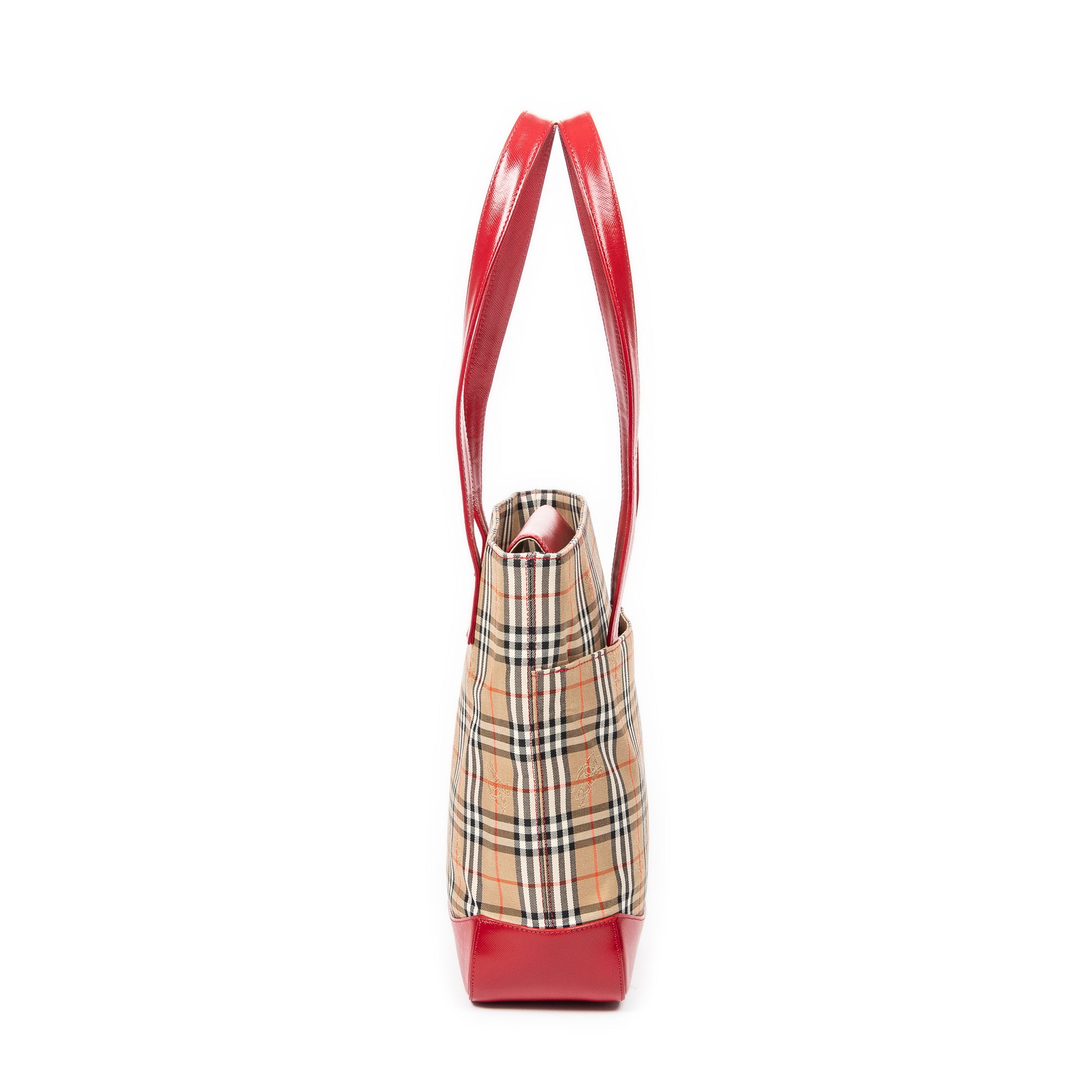 Vertical Slip Pocket Tote