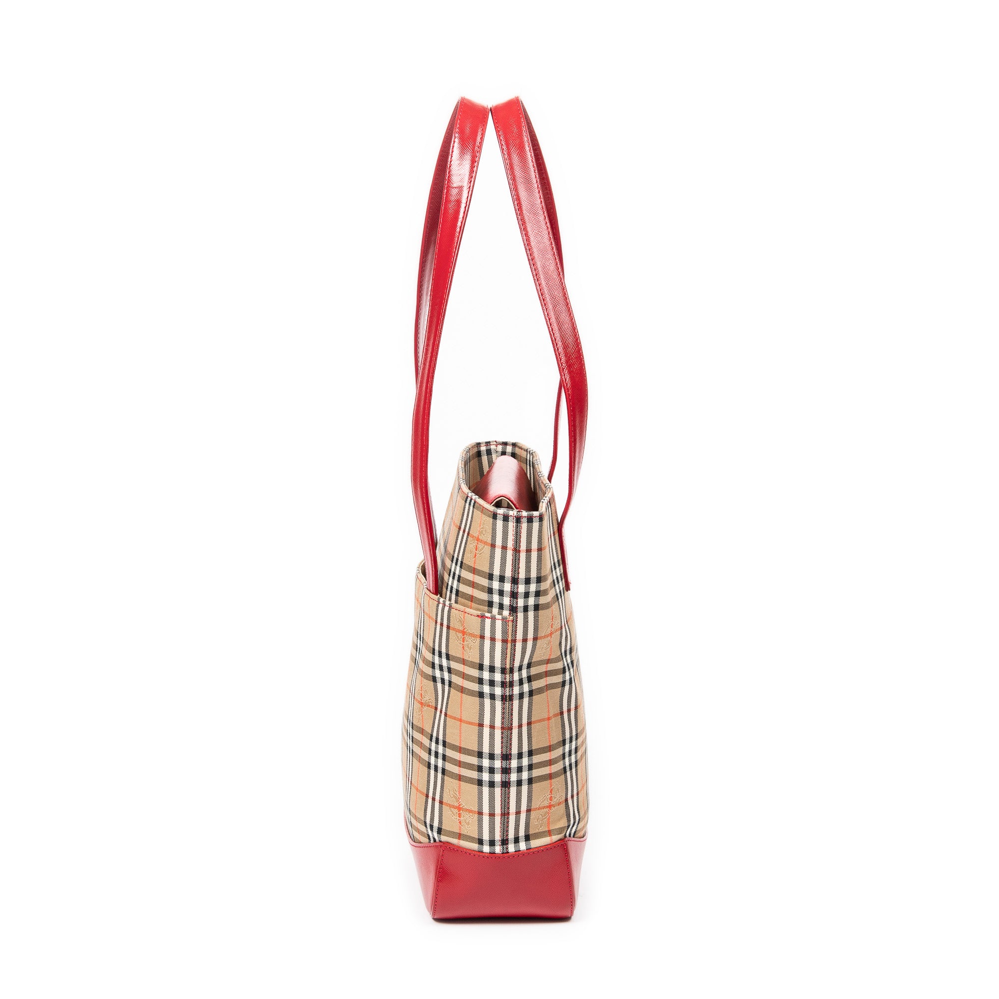 Vertical Slip Pocket Tote