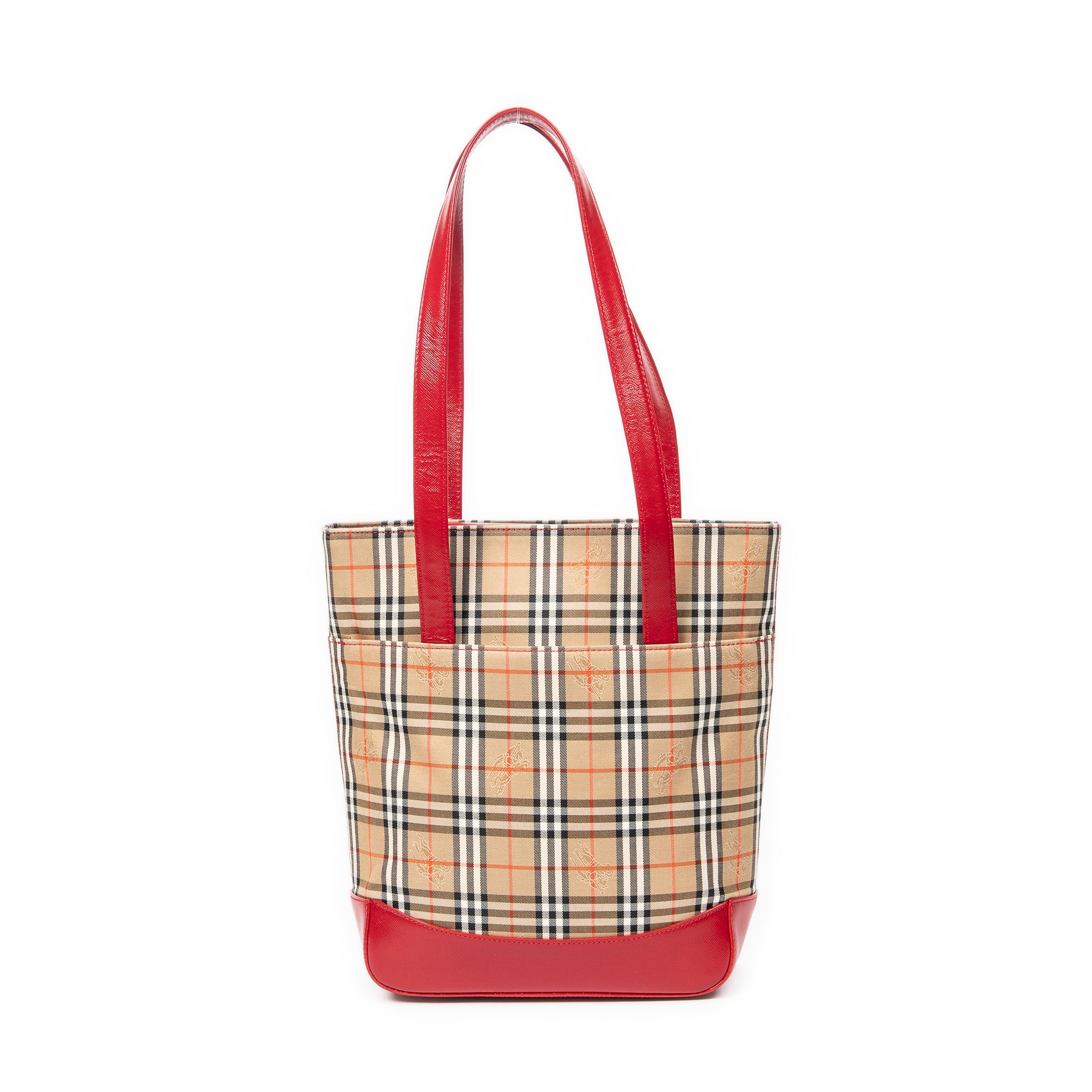Vertical Slip Pocket Tote