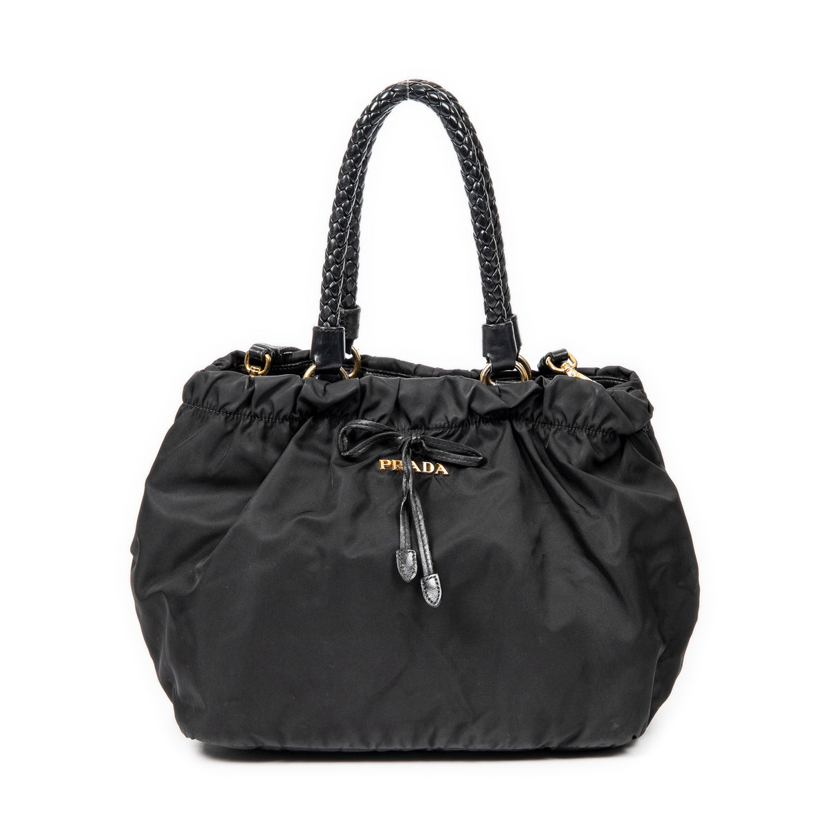 Braided Bow Tote