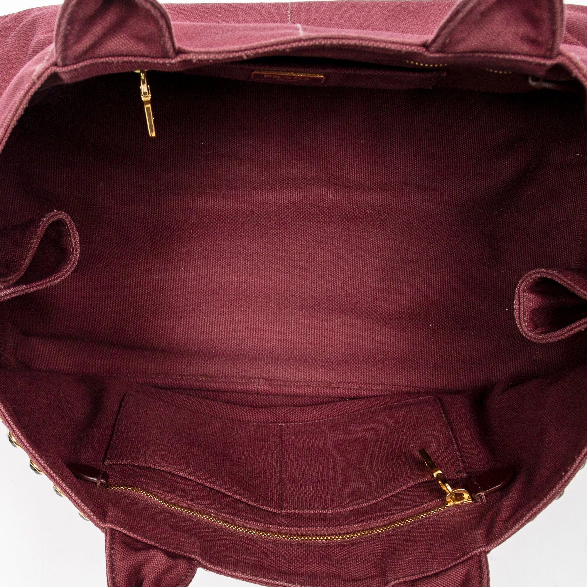 Large Studded Canapa Tote