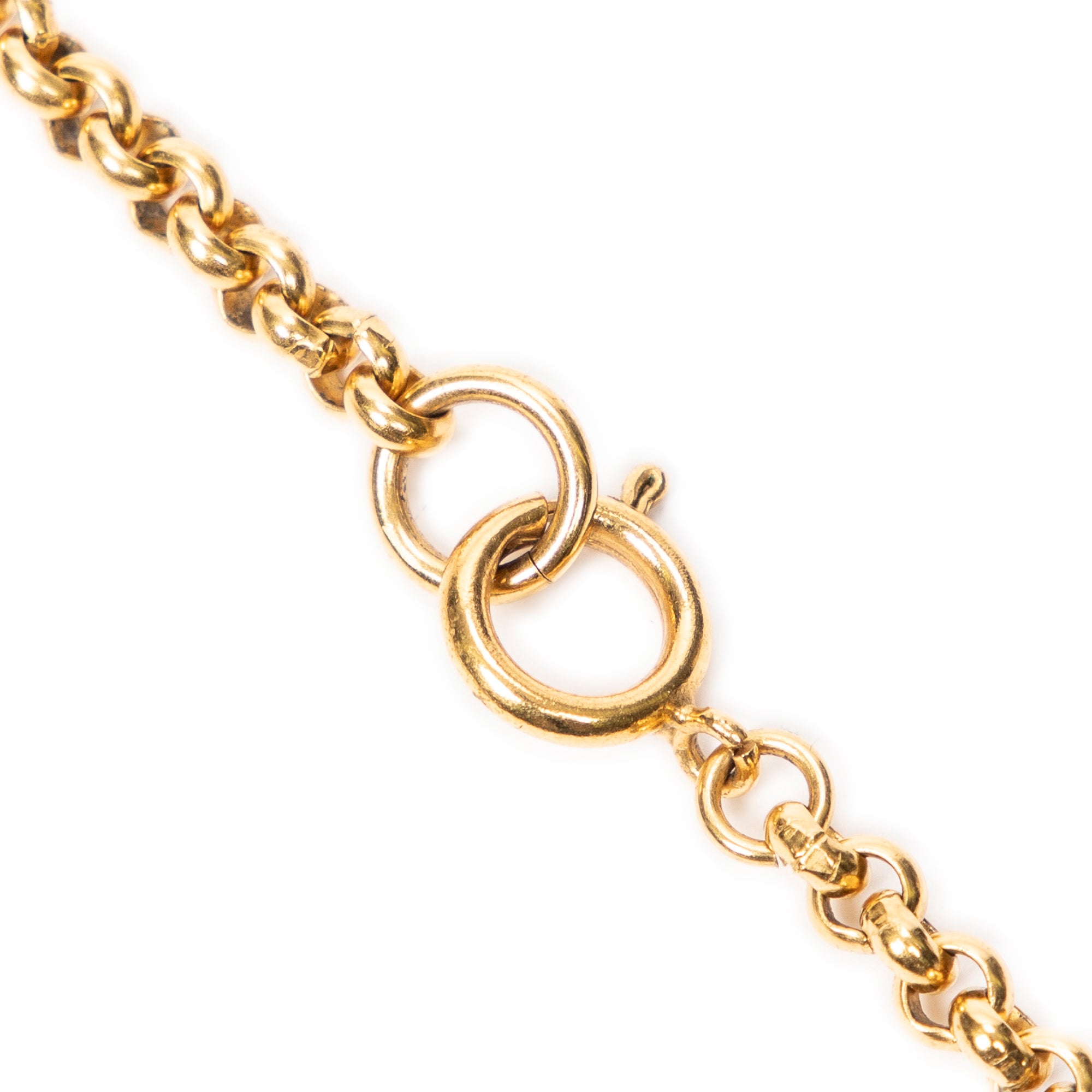 CC Heart Pendant Necklace