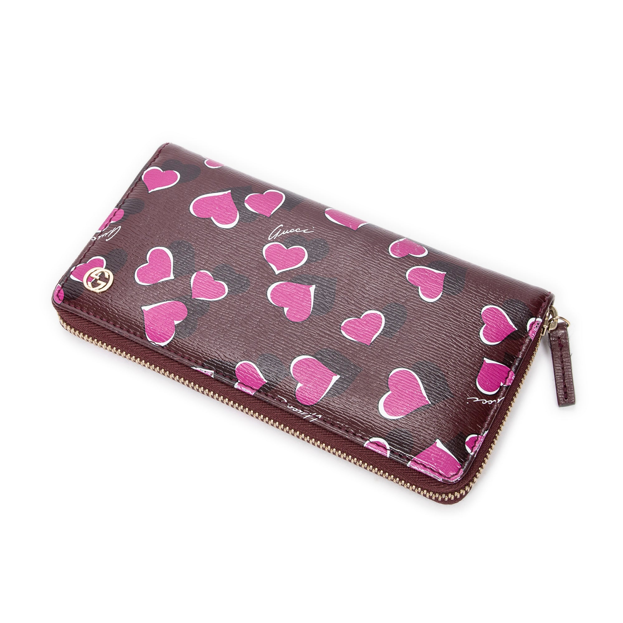Heartbeat Zip Around Wallet