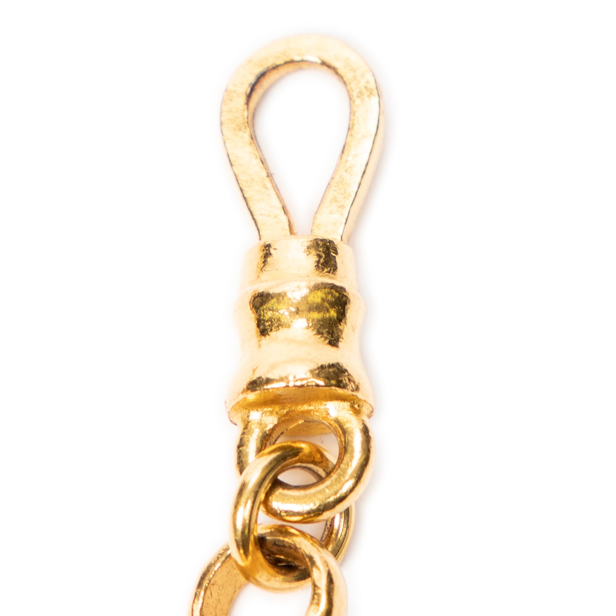 CC Medallion Pendant Chain Necklace