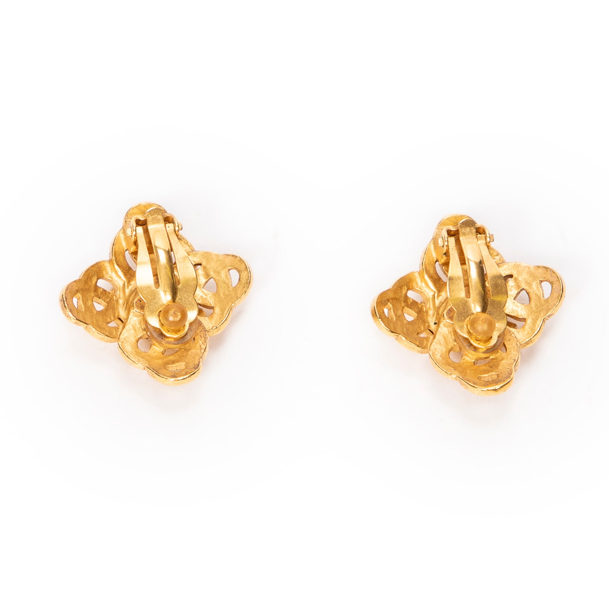 CC Clip On Earrings