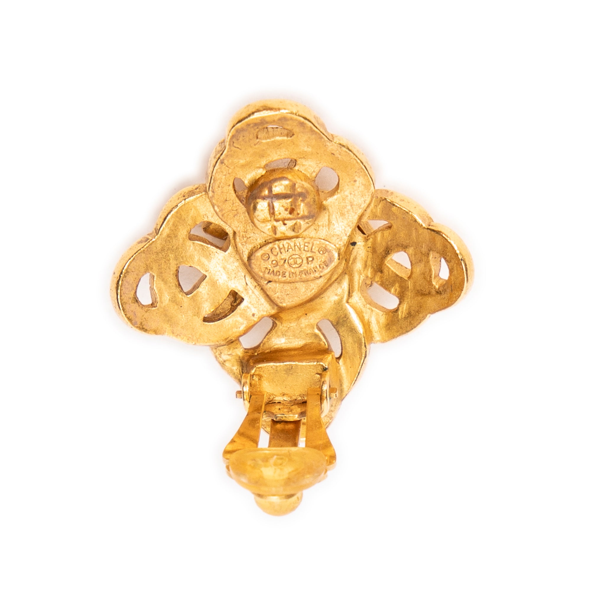 CC Clip On Earrings