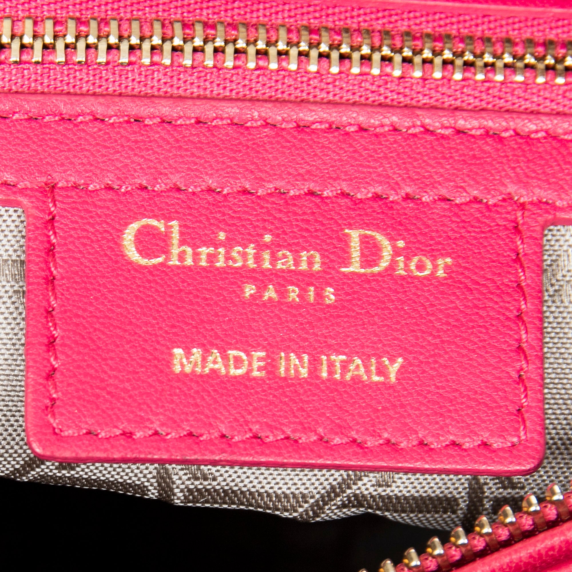 Large Lady Dior Zip