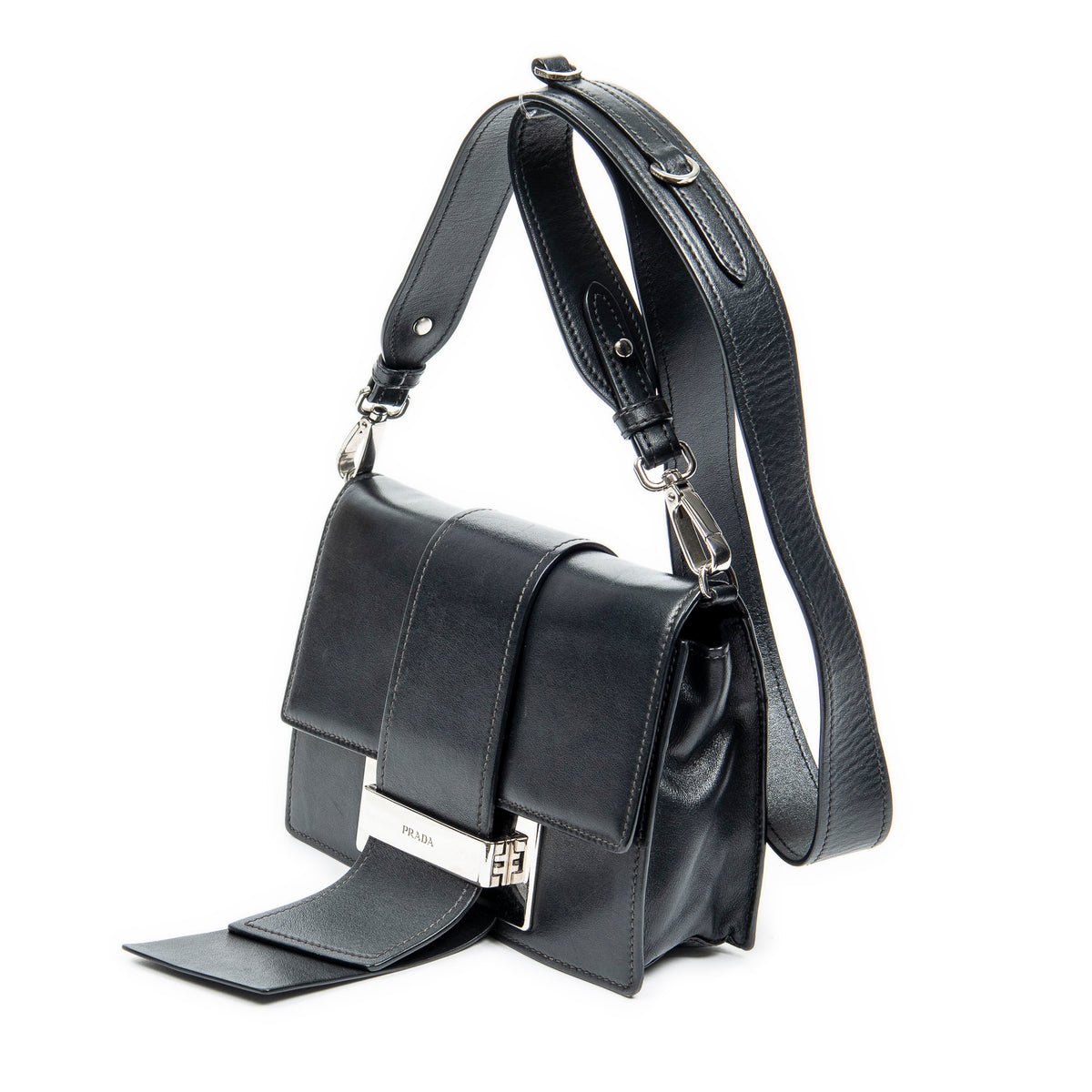 Plex Ribbon Clutch Bag