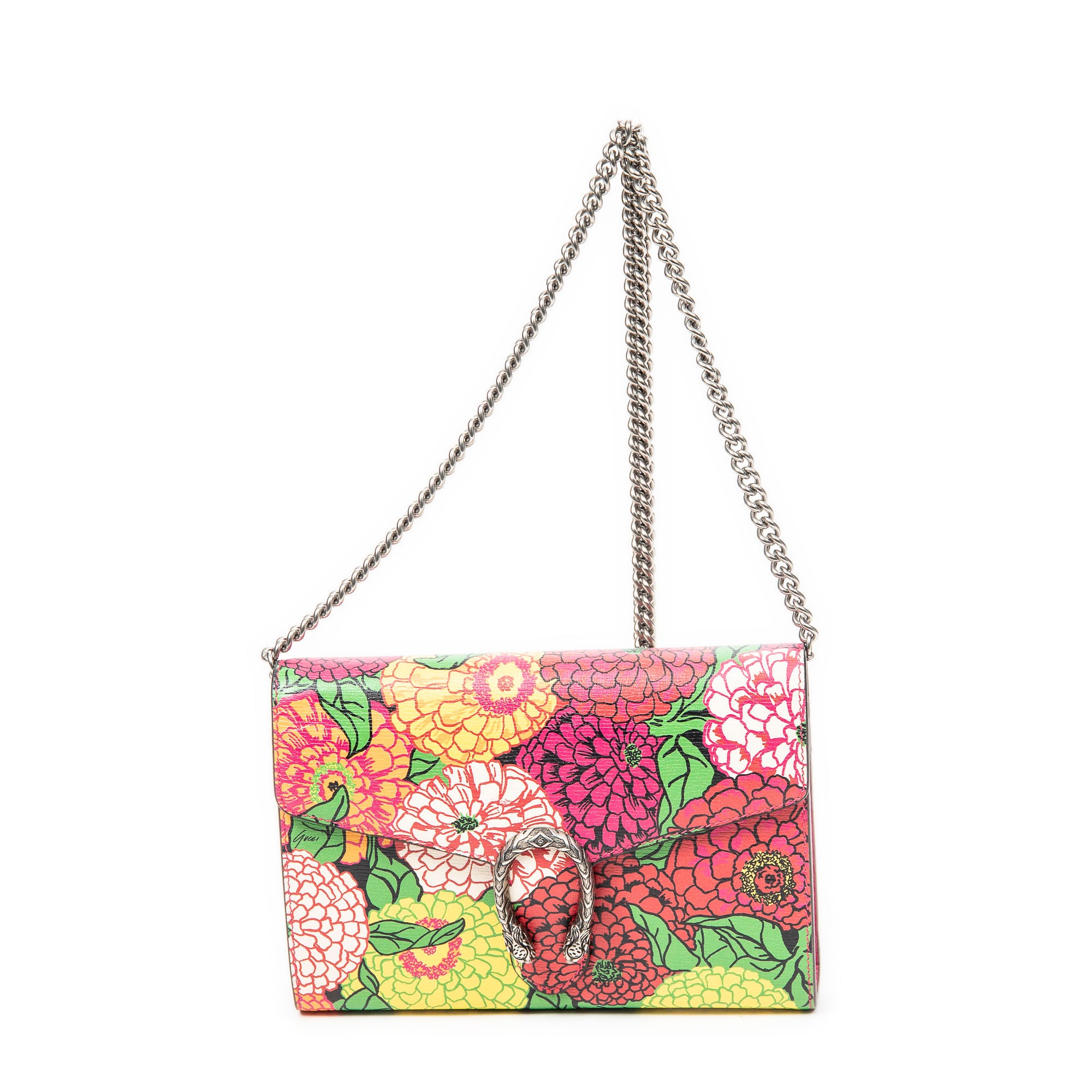 Dionysus Floral Chain Wallet