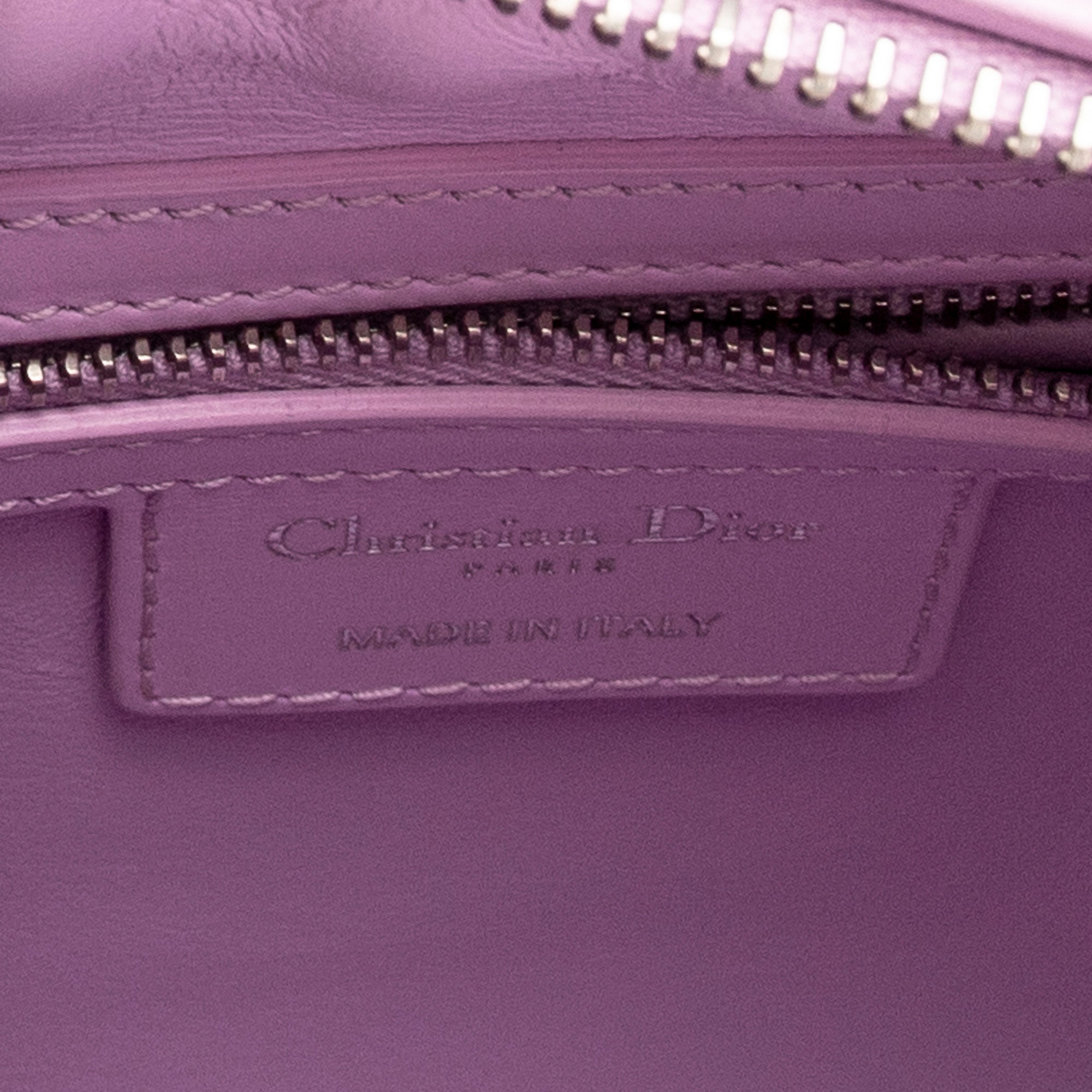 Medium Pockets Lady Dior Zip