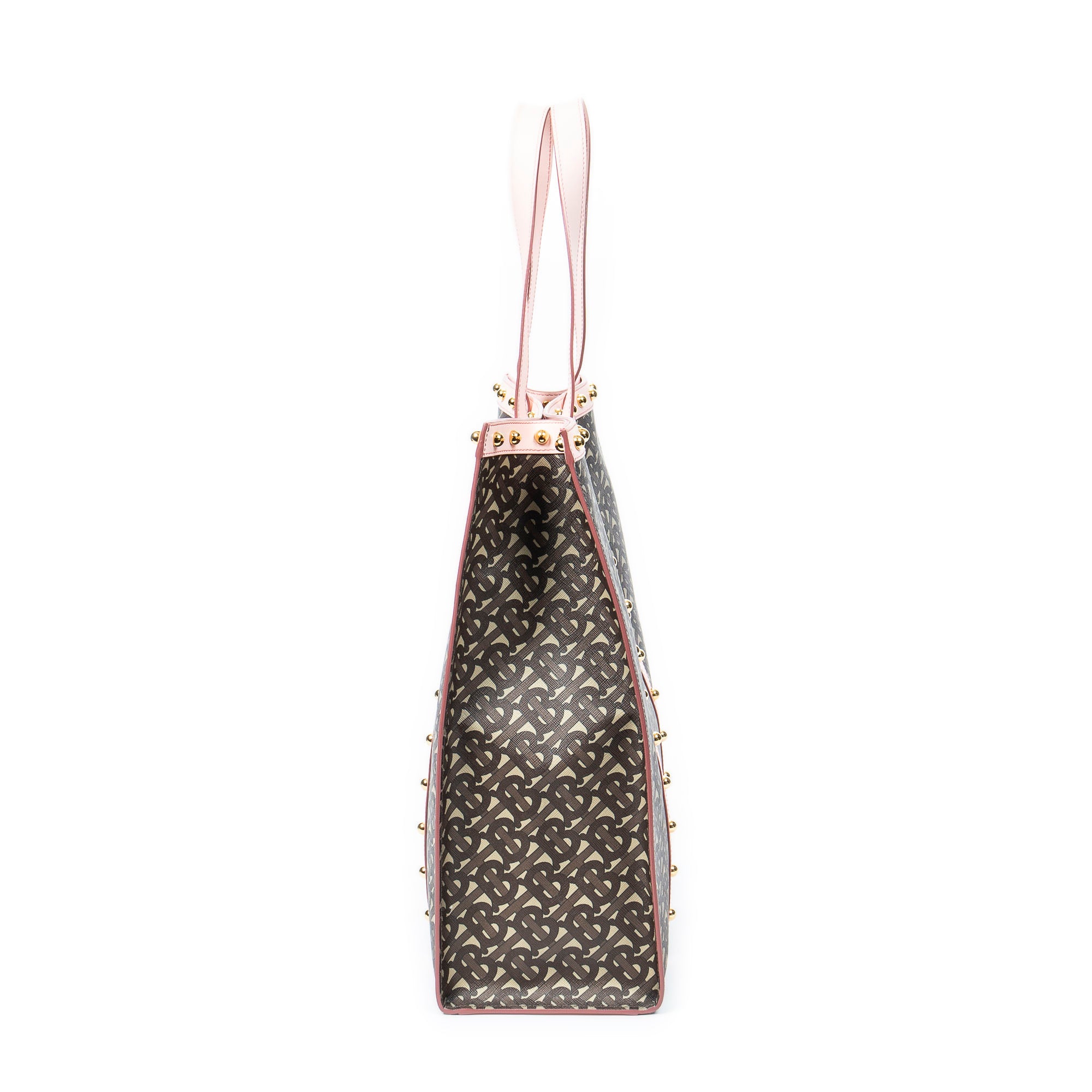 Studded Vertical Book Tote