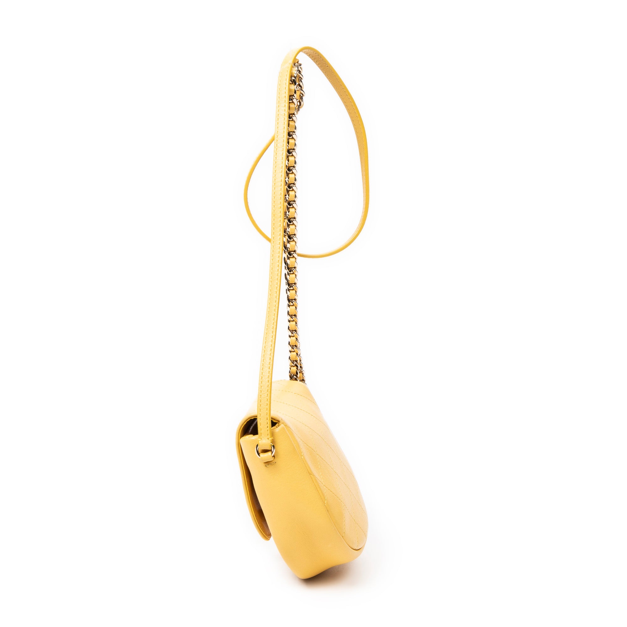 Mini Halfmoon Flap Chain Bag