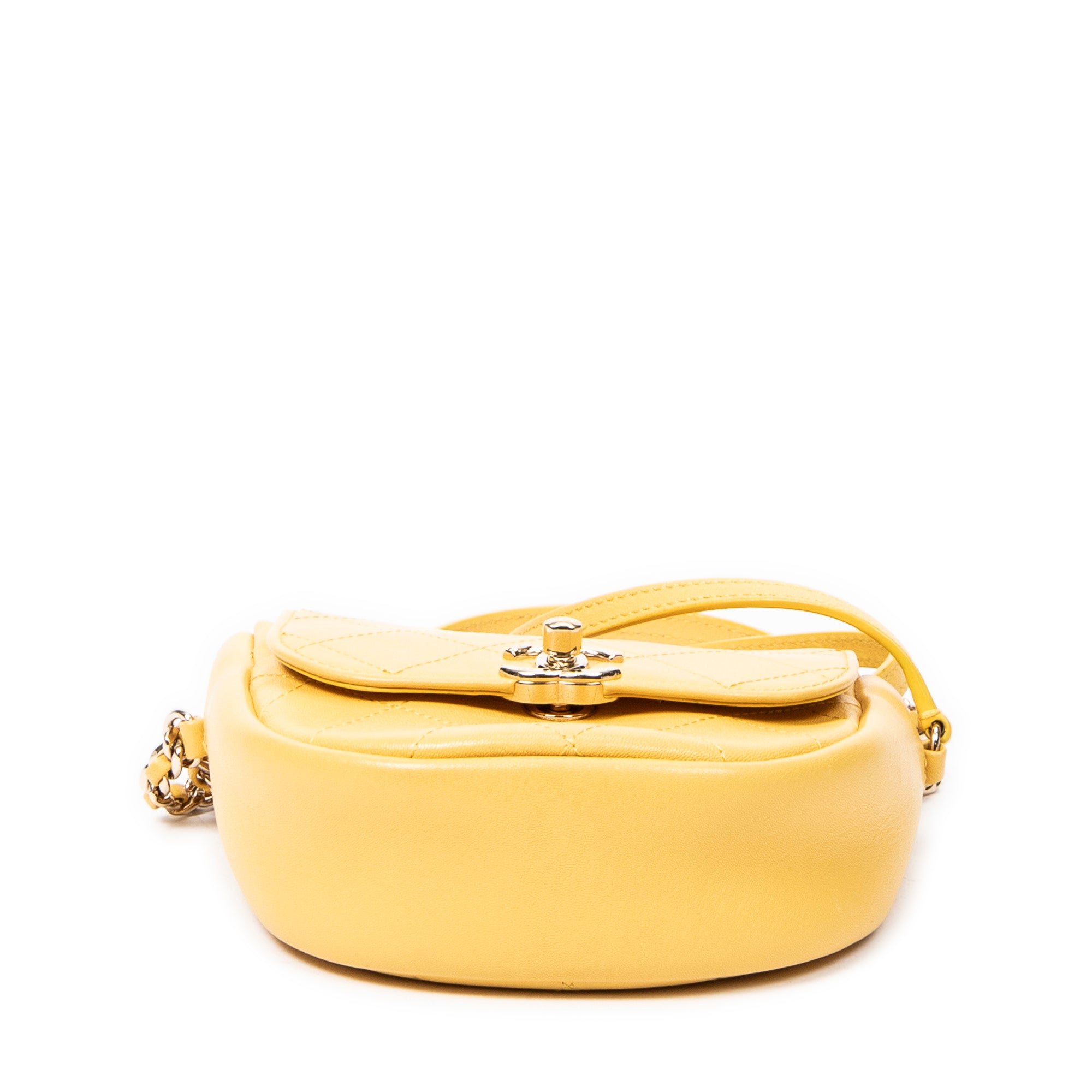 Mini Halfmoon Flap Chain Bag