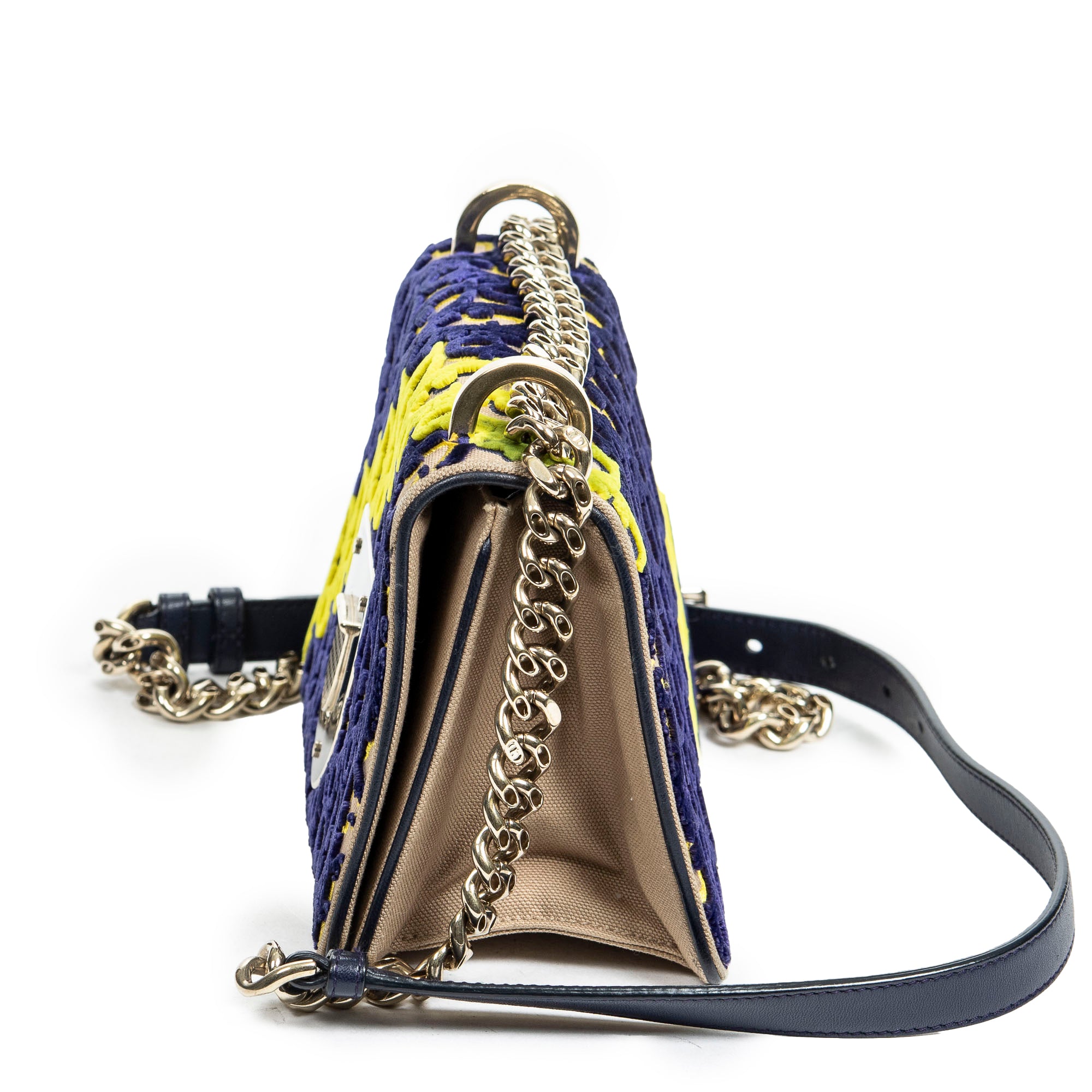 Small Diorama Club Flap Bag