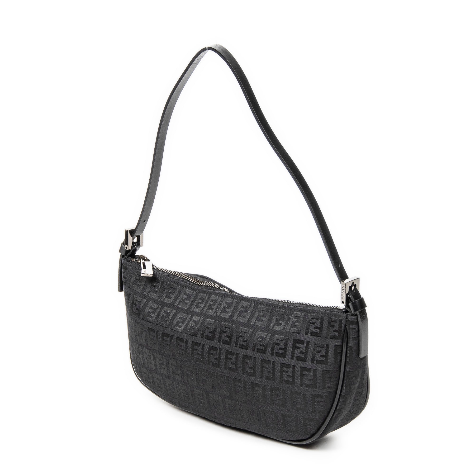 Half Moon Zip Shoulder Bag