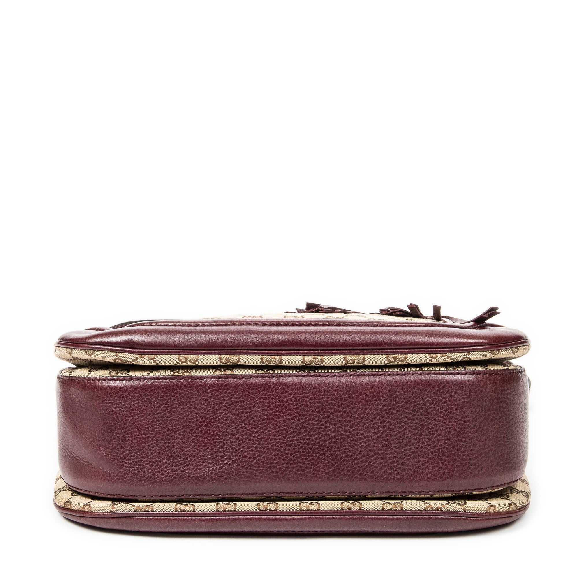Large New Bamboo Top Handle Flap