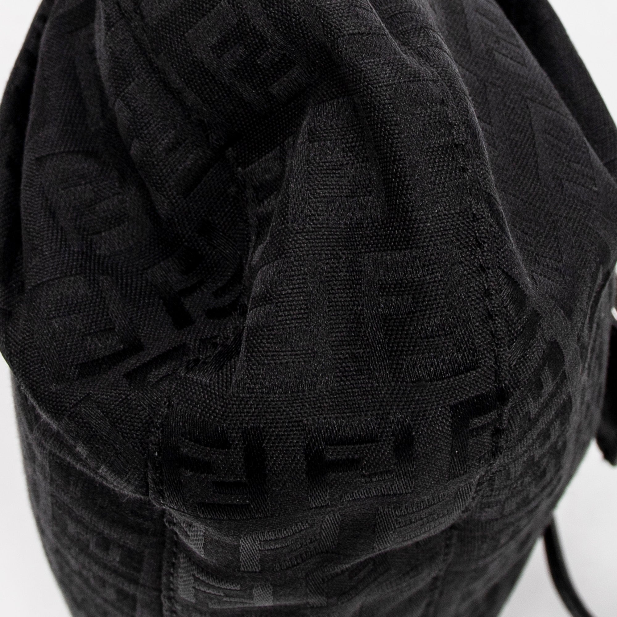 Pleated Drawstring Flap
