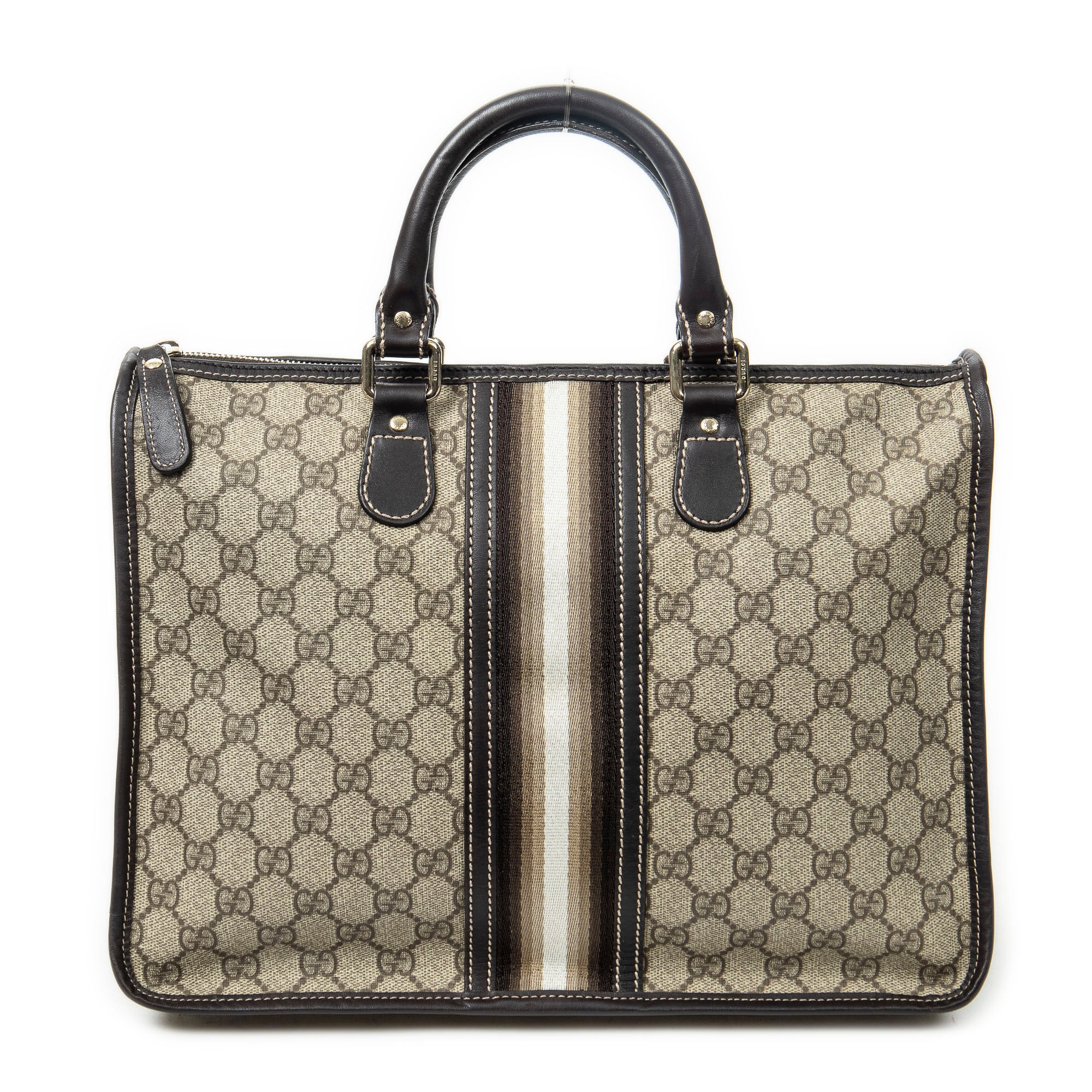 Vintage Web Zip Tote