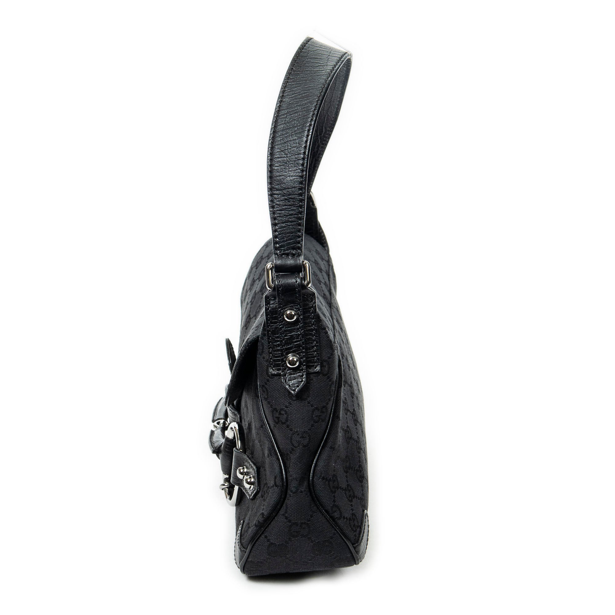 Horsebit Chain Shoulder Flap