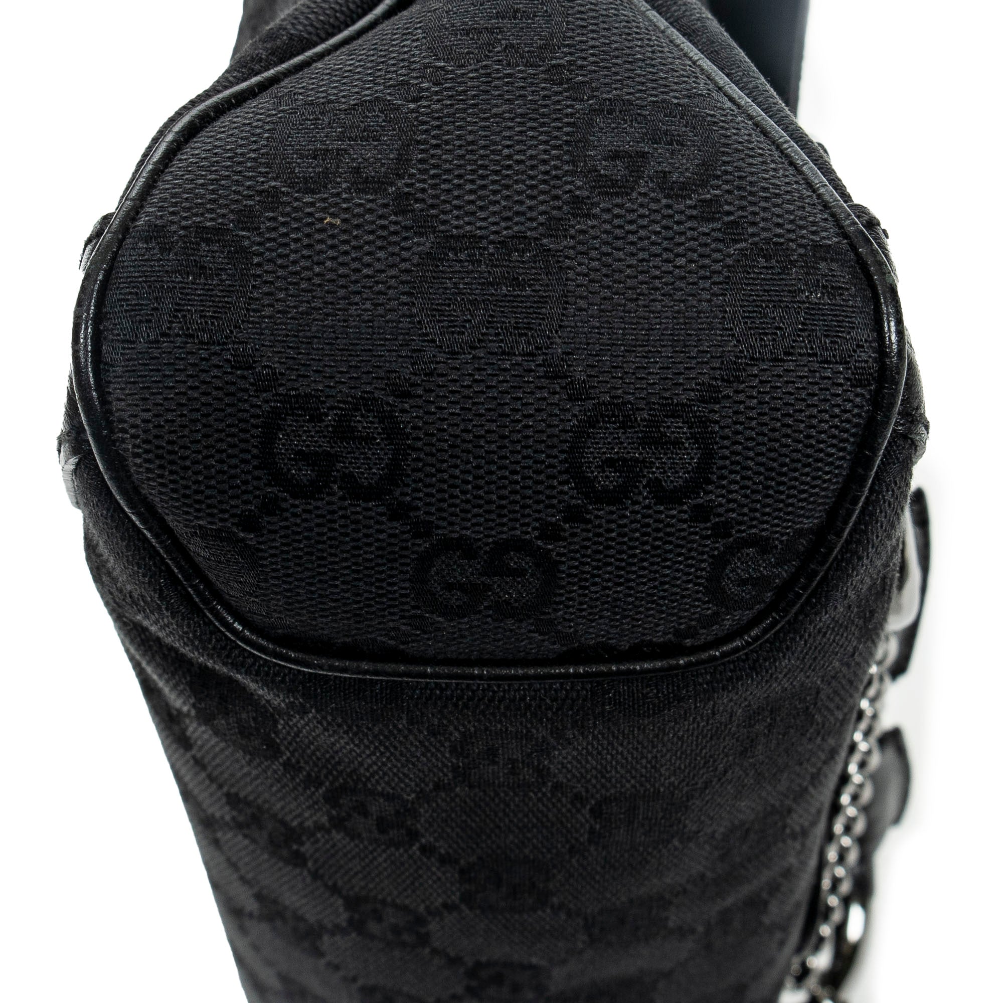 Horsebit Chain Shoulder Flap