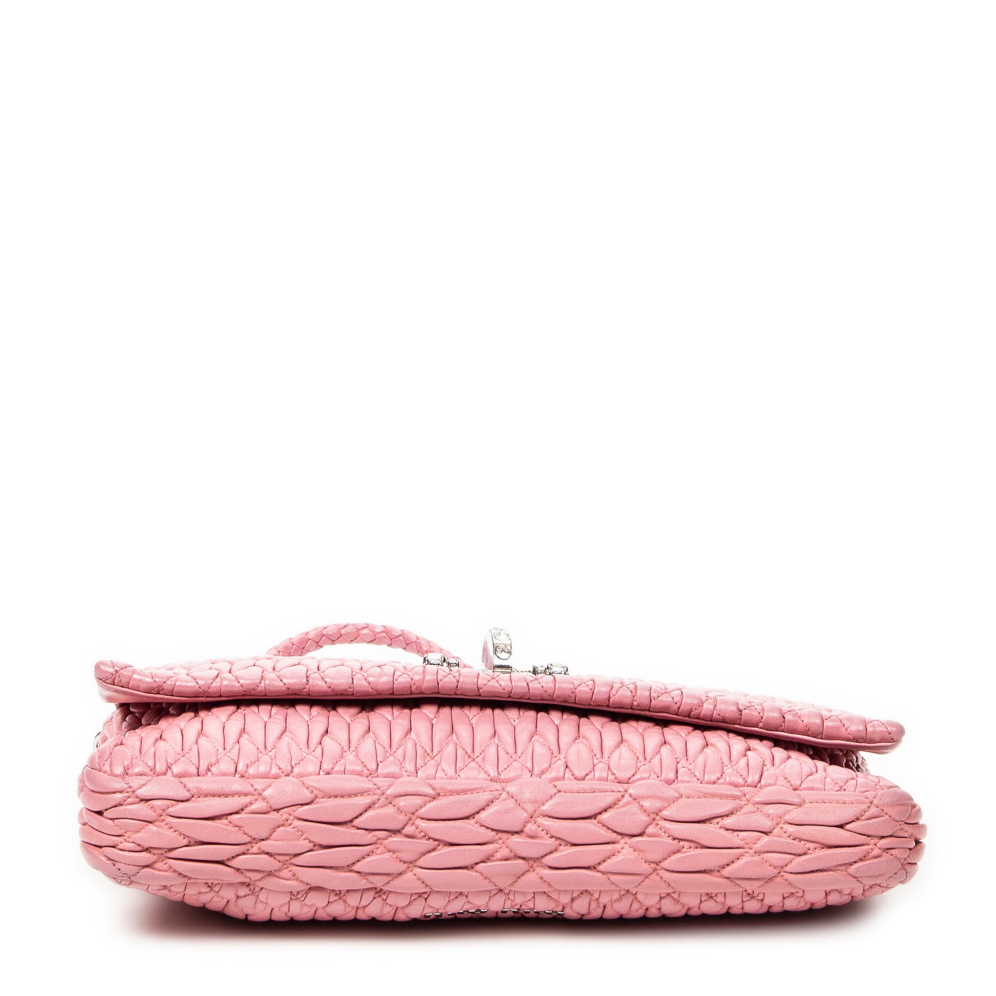 Small Crystal Flap Clutch
