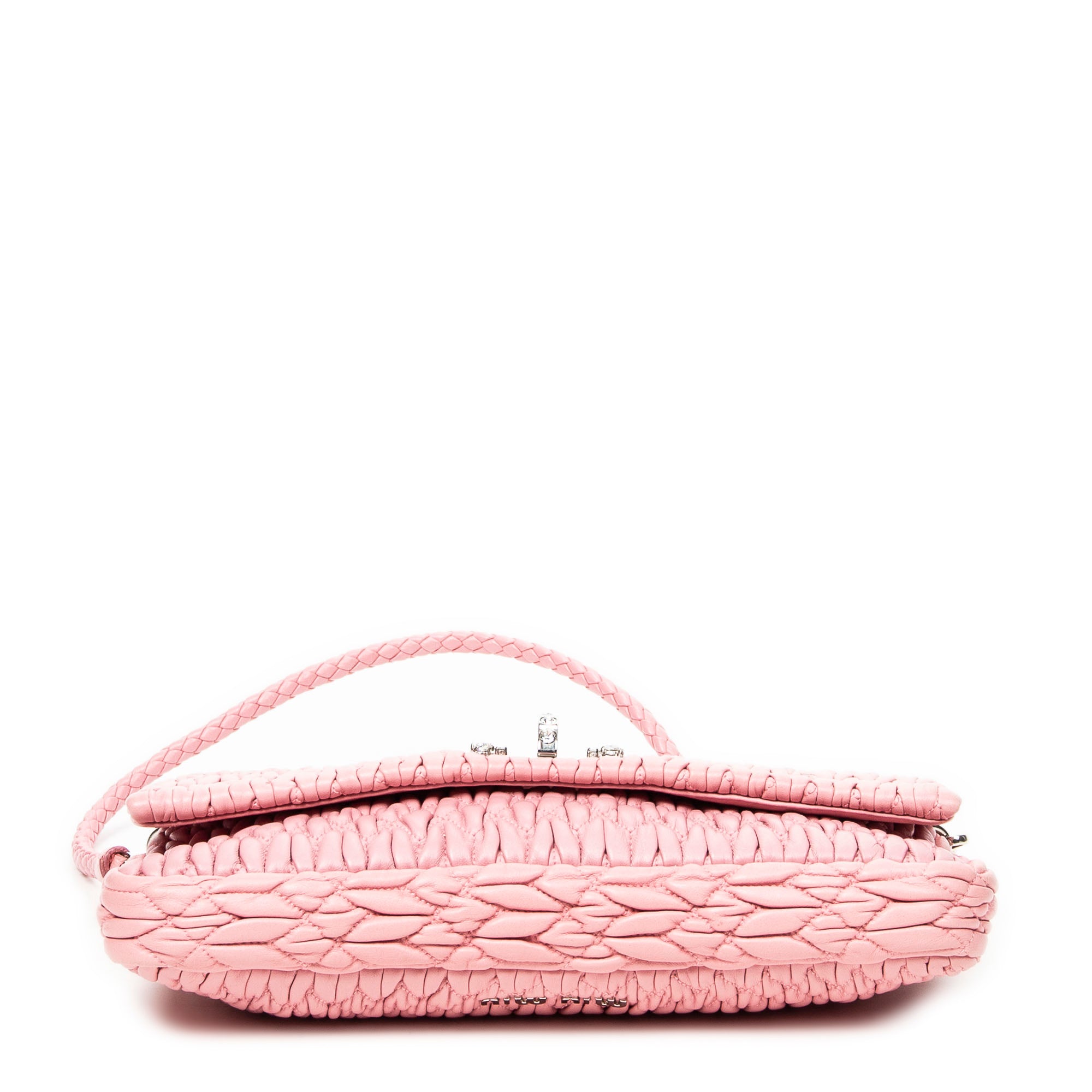 Small Crystal Flap Clutch