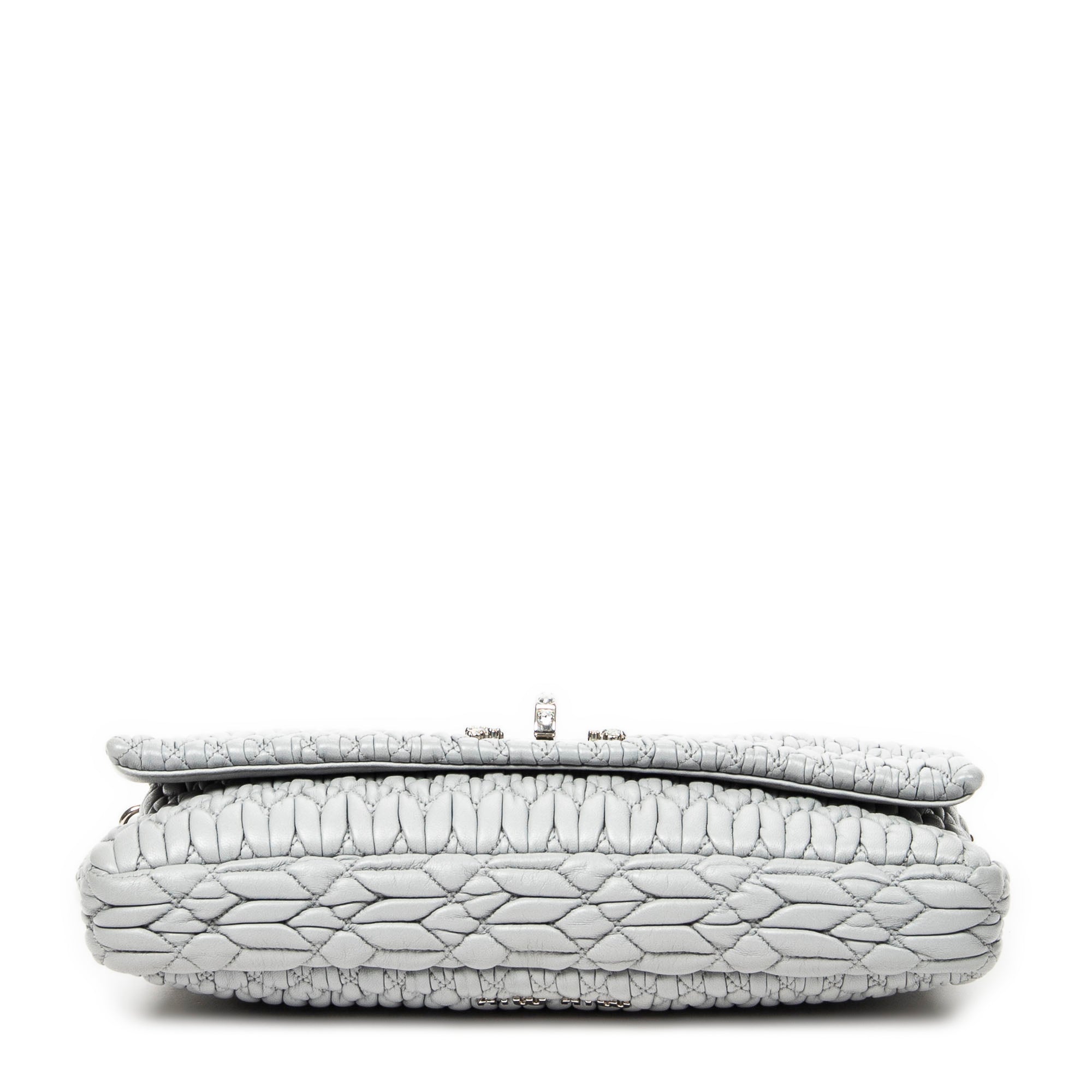 Small Crystal Flap Clutch