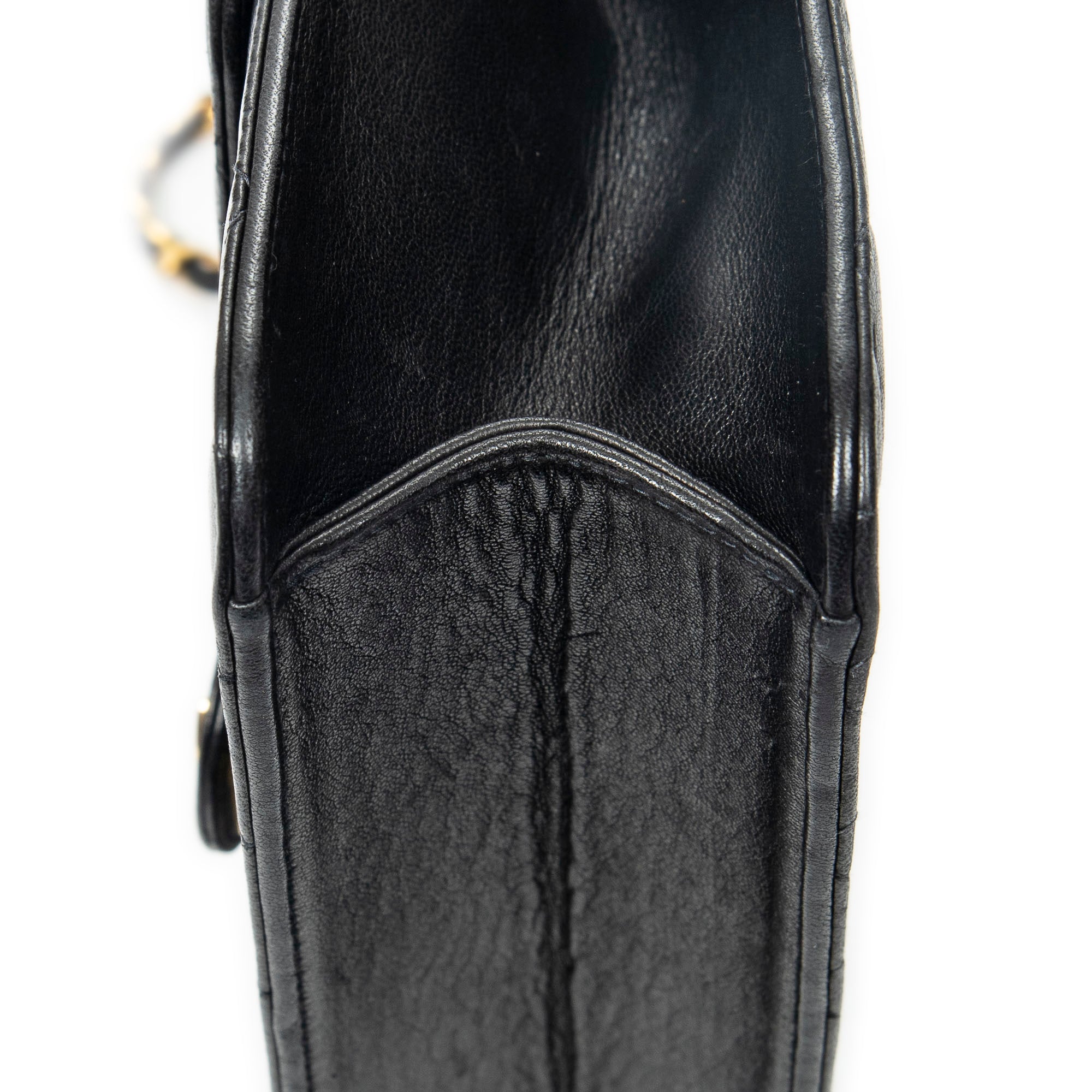 Vintage Push Lock Straight Flap