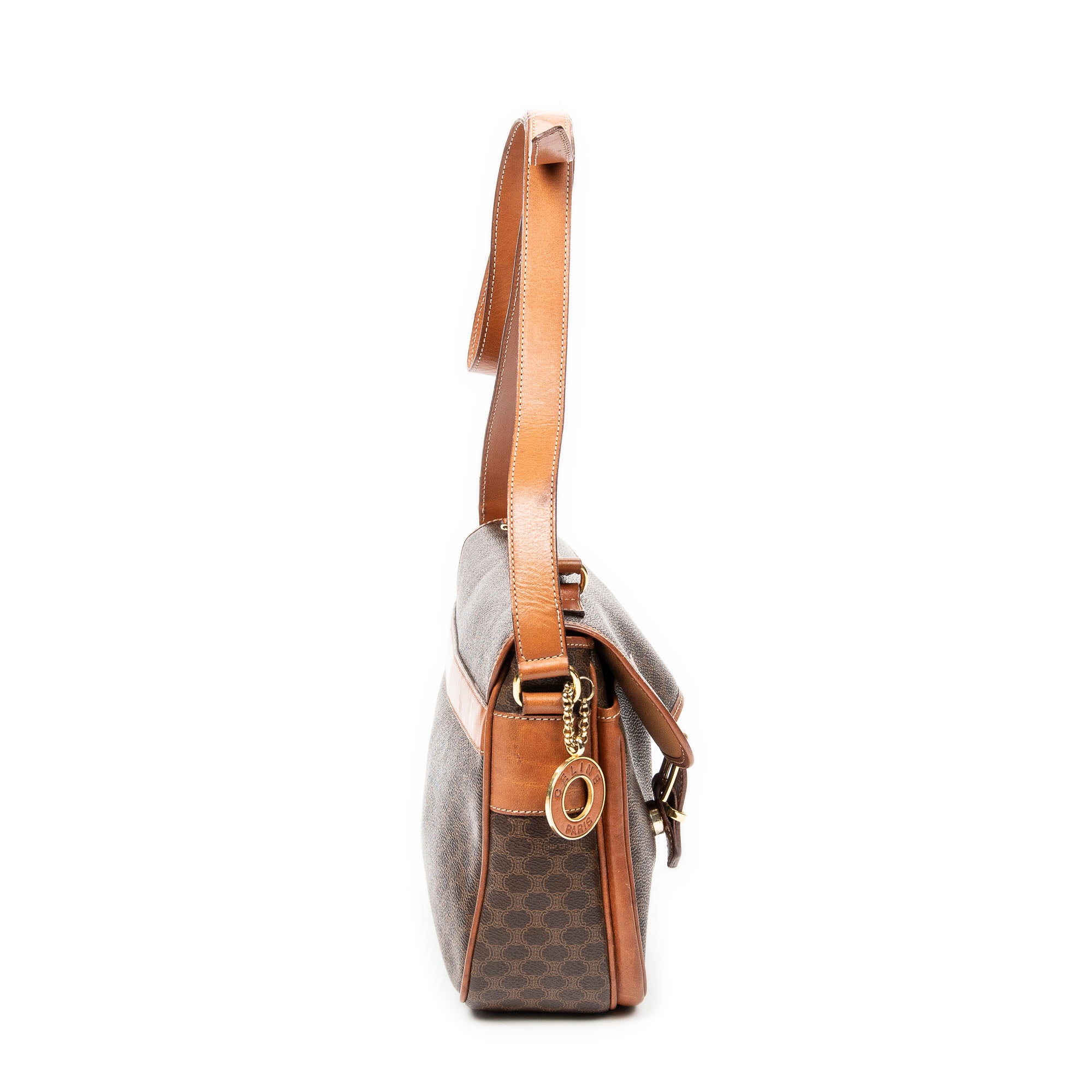 Buckle Flap Satchel