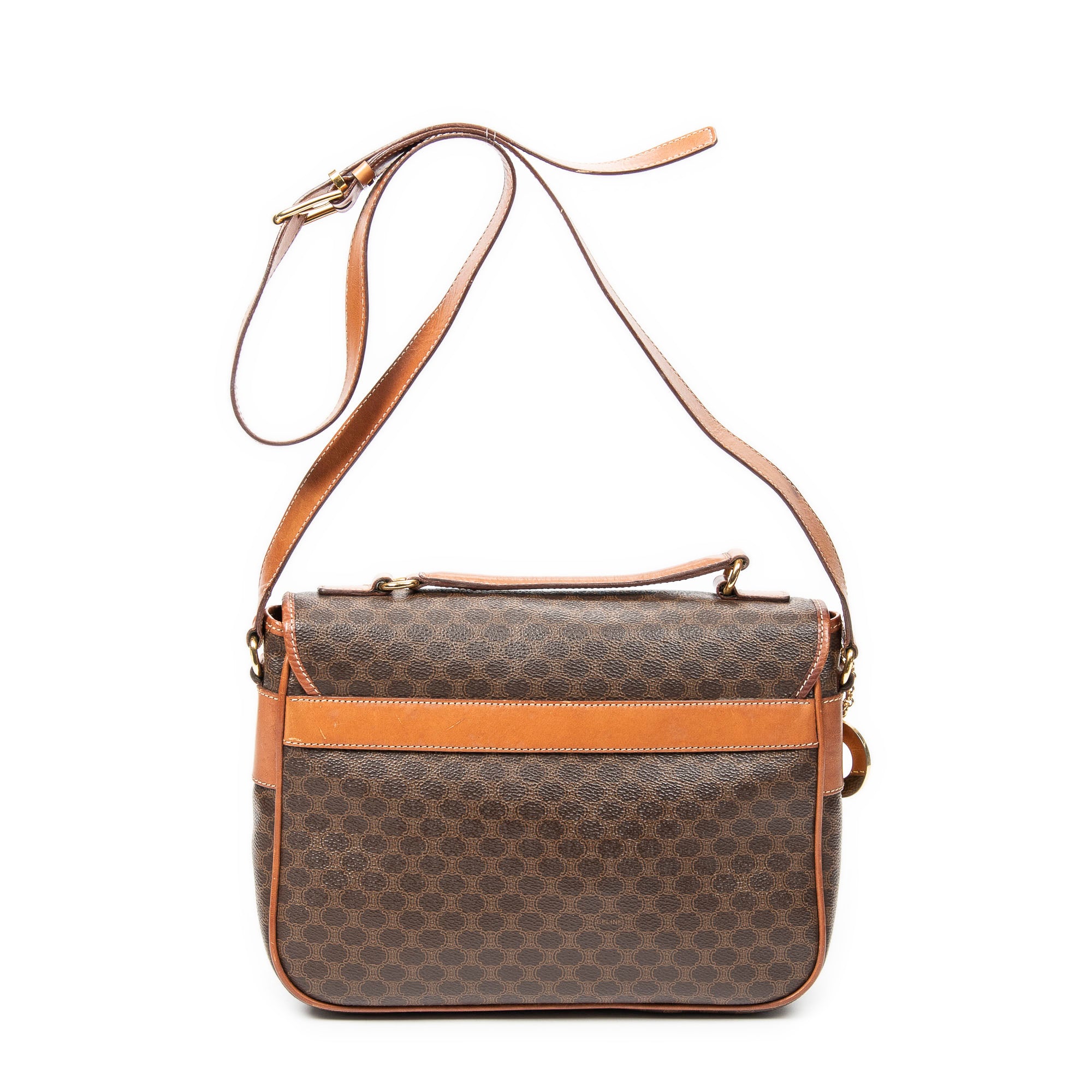 Buckle Flap Satchel