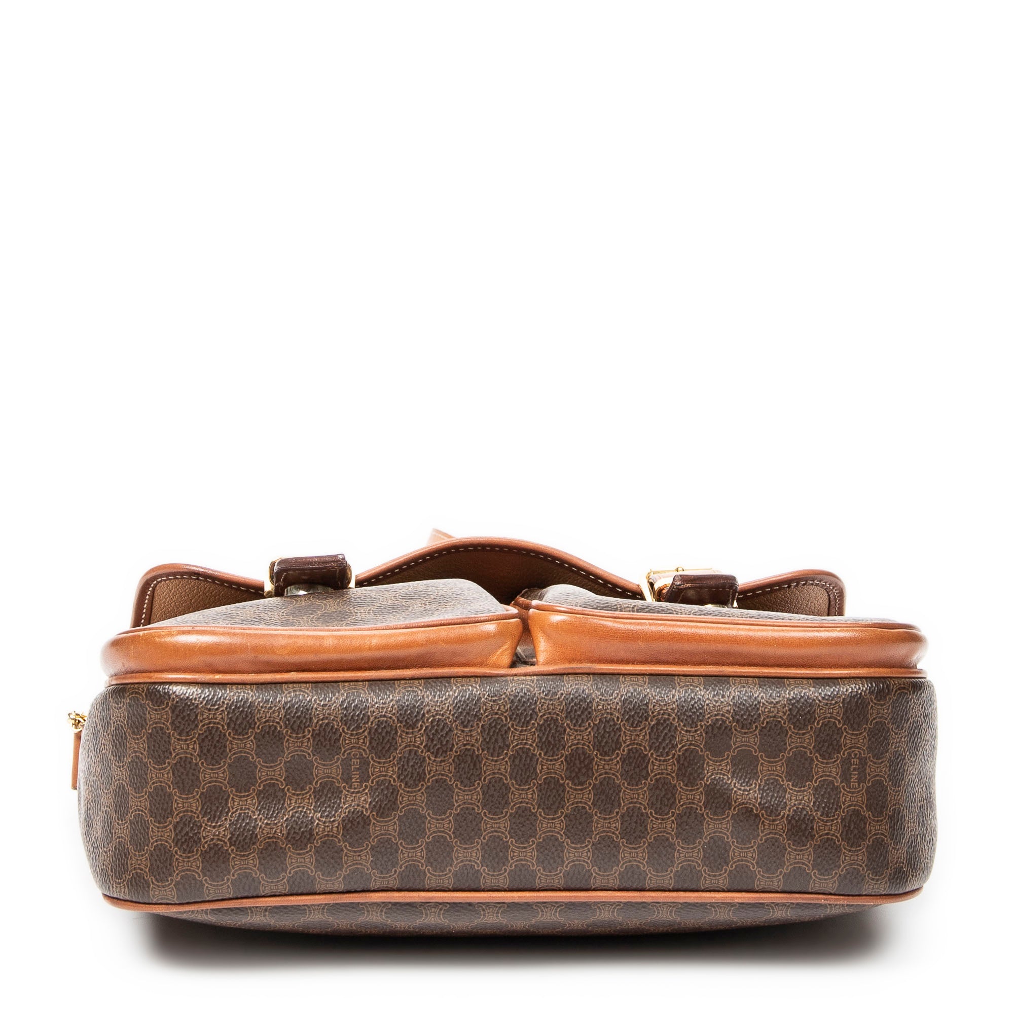 Buckle Flap Satchel