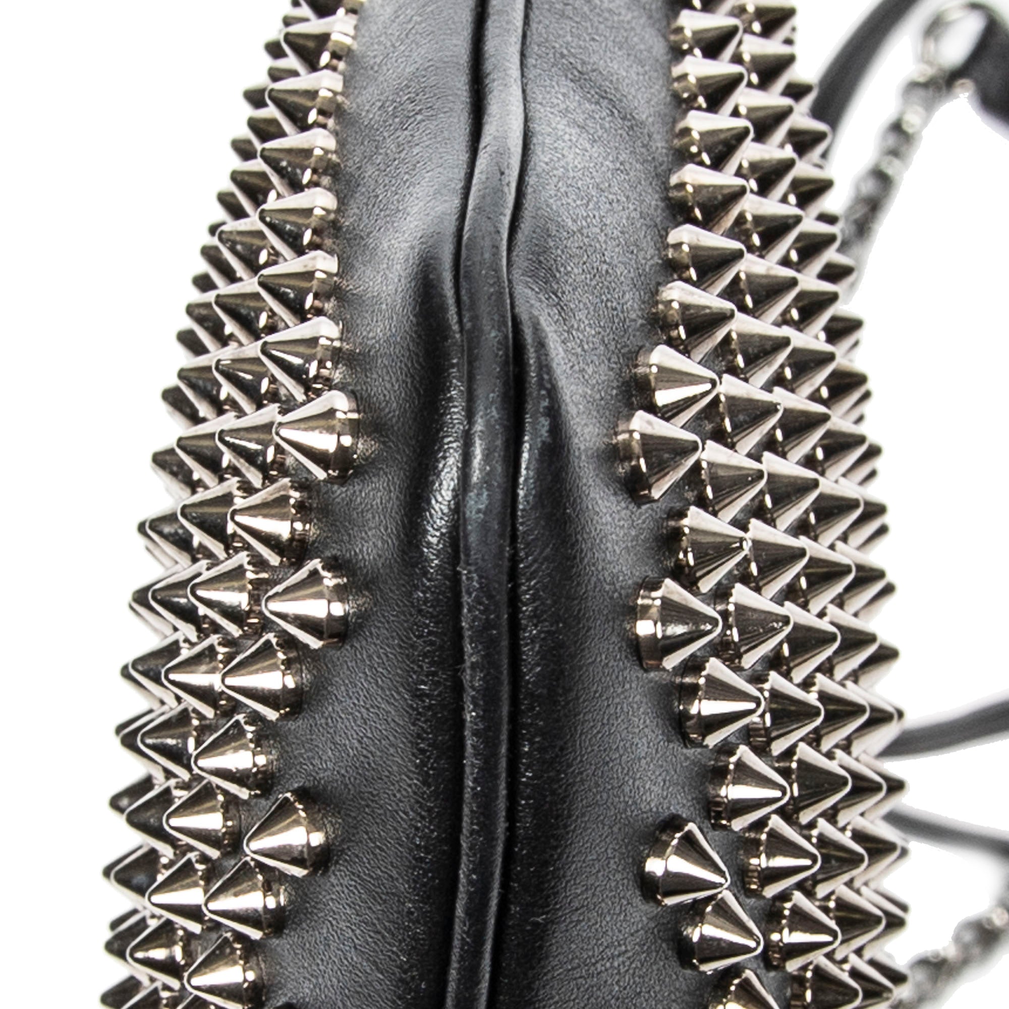 Loubiposh Spiked Clutch