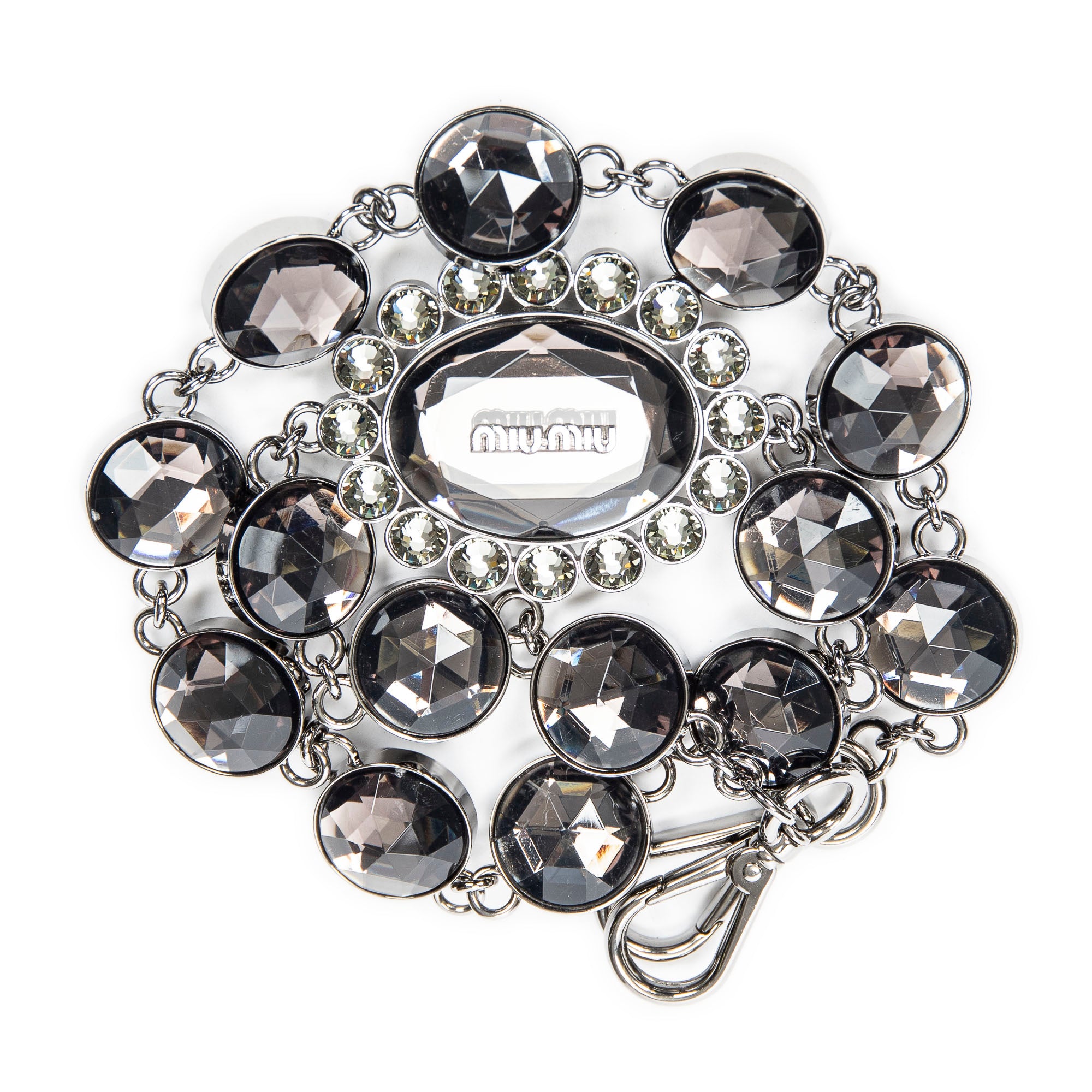 Mini Crystal Flap Clutch