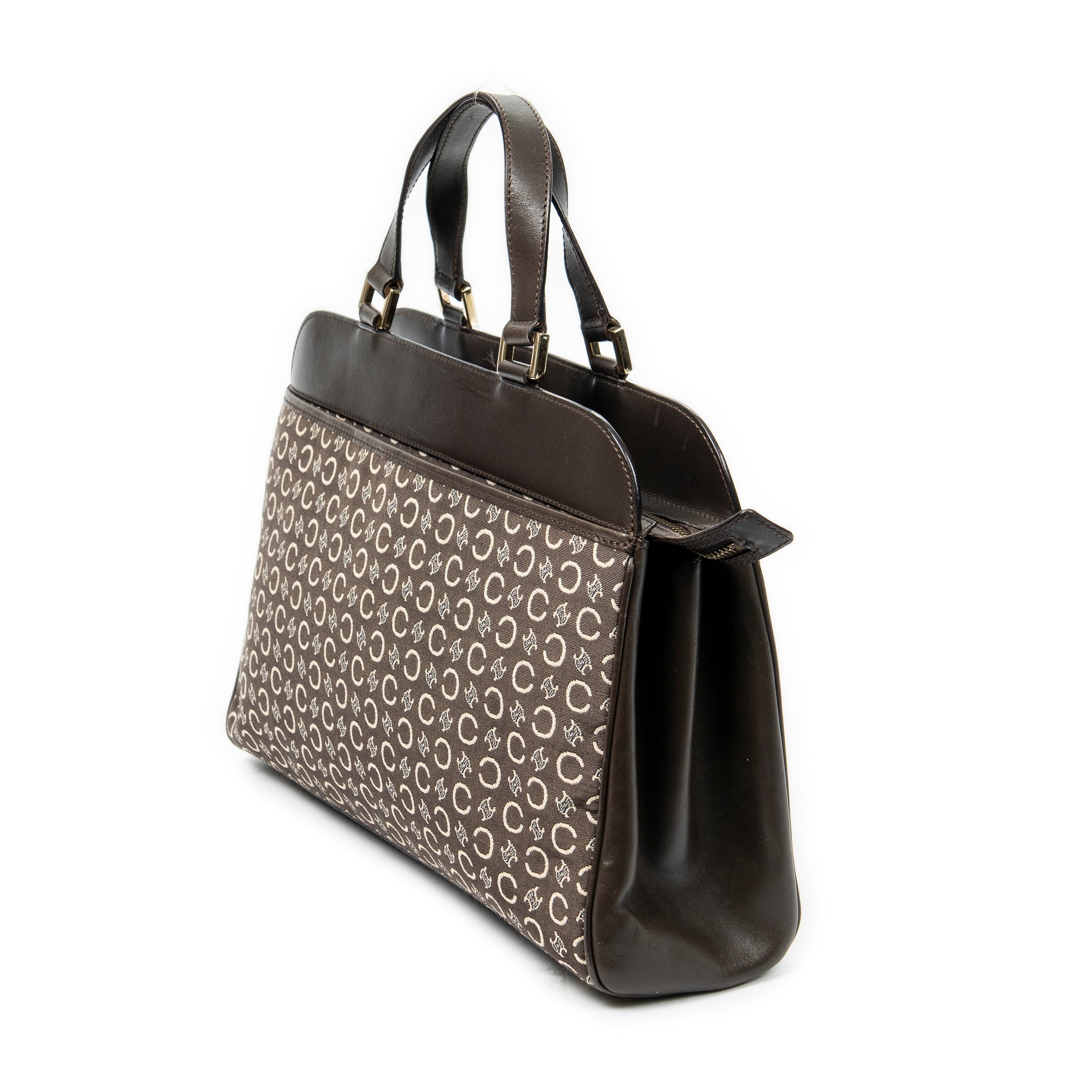 Vintage Double Side Pocket Tote