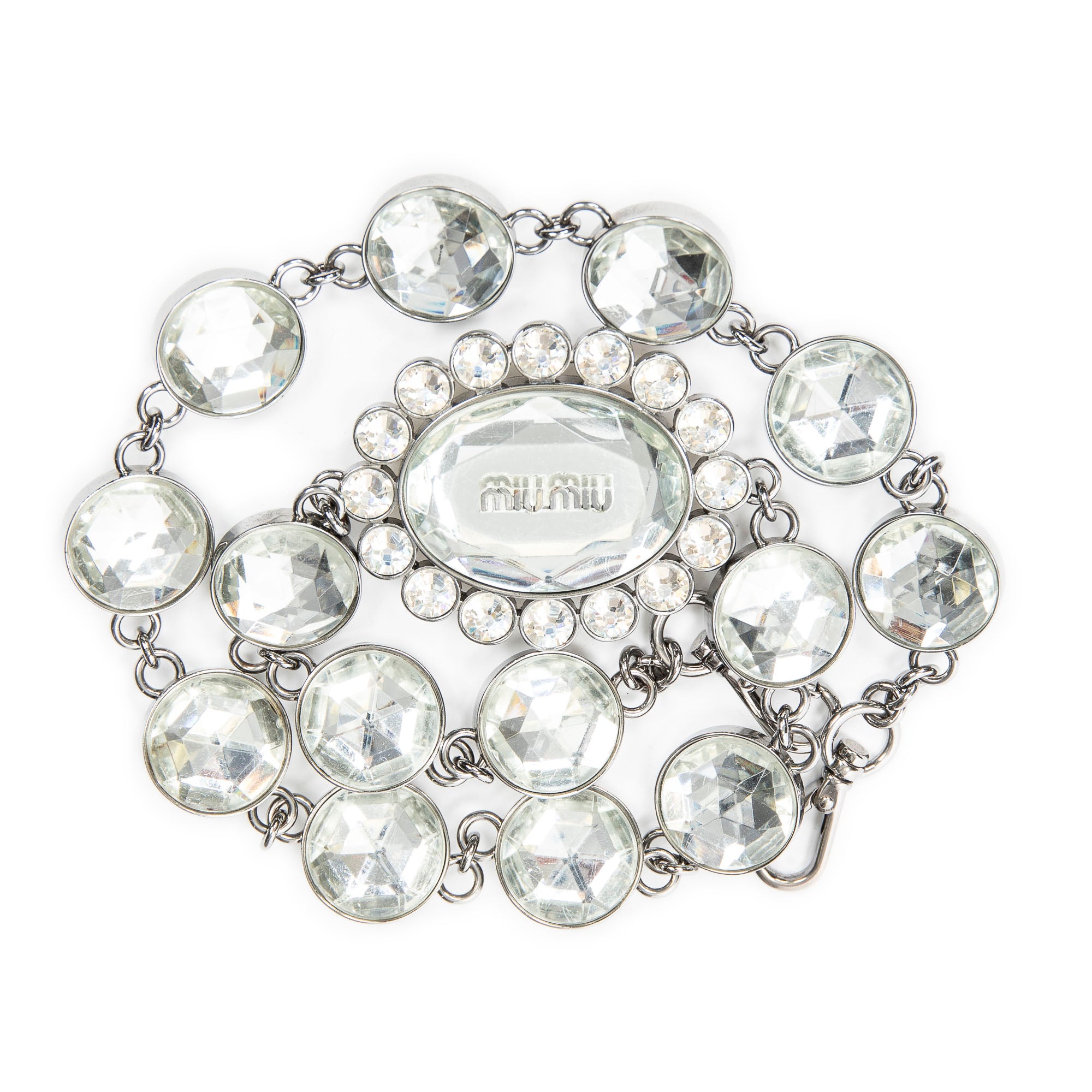 Medium Crystal Flap Clutch
