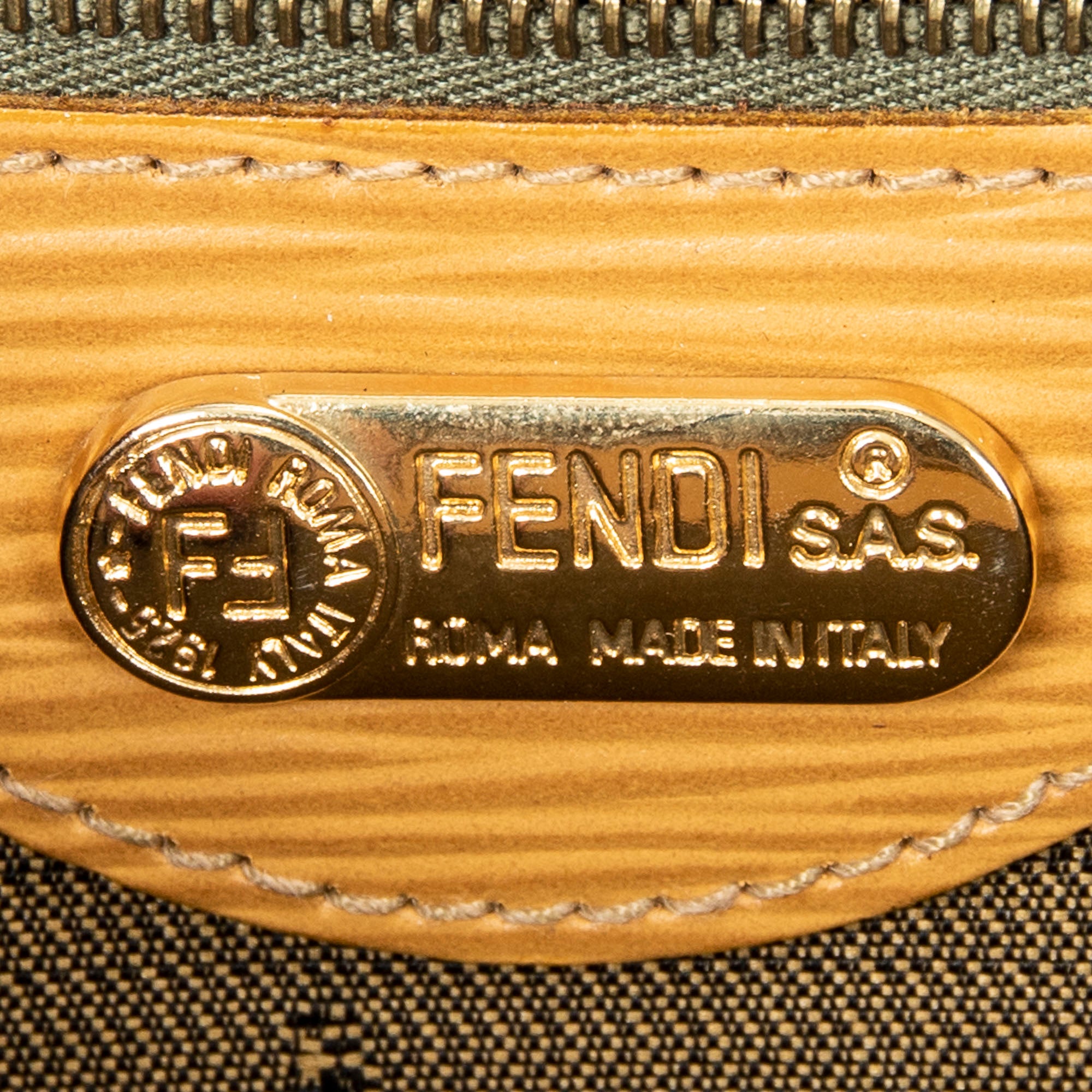 Vintage Pushlock Business Bag
