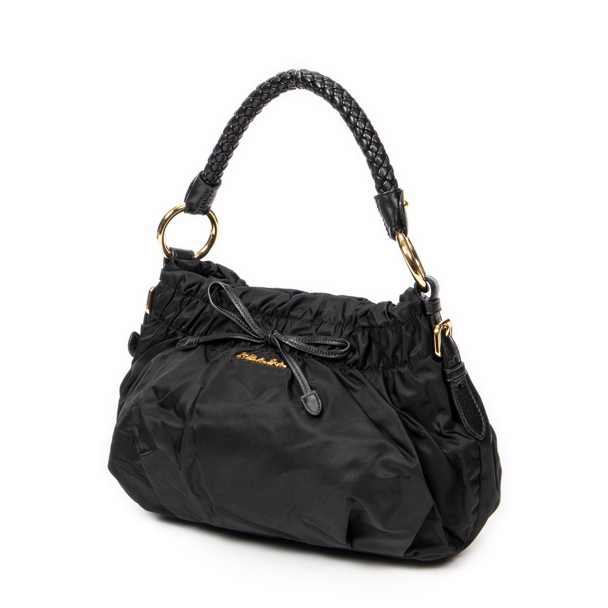 Pleated Bow Hobo