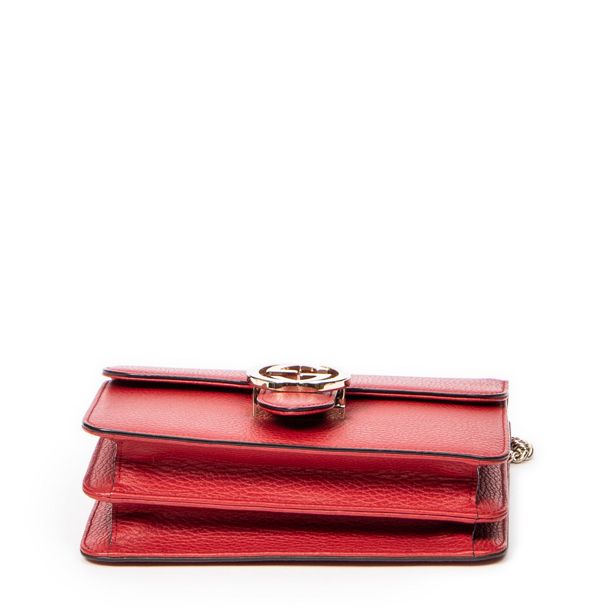Small Interlocking GG Chain Crossbody