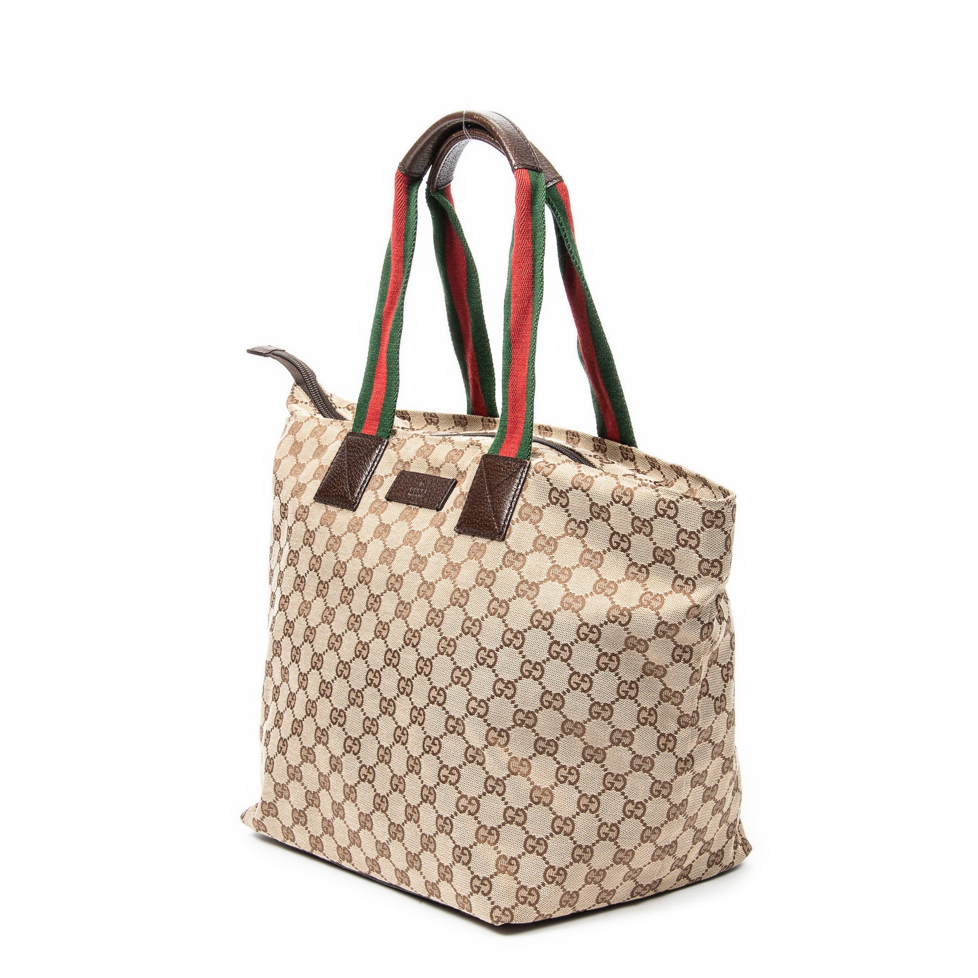 Large Web Trapezoid Tote