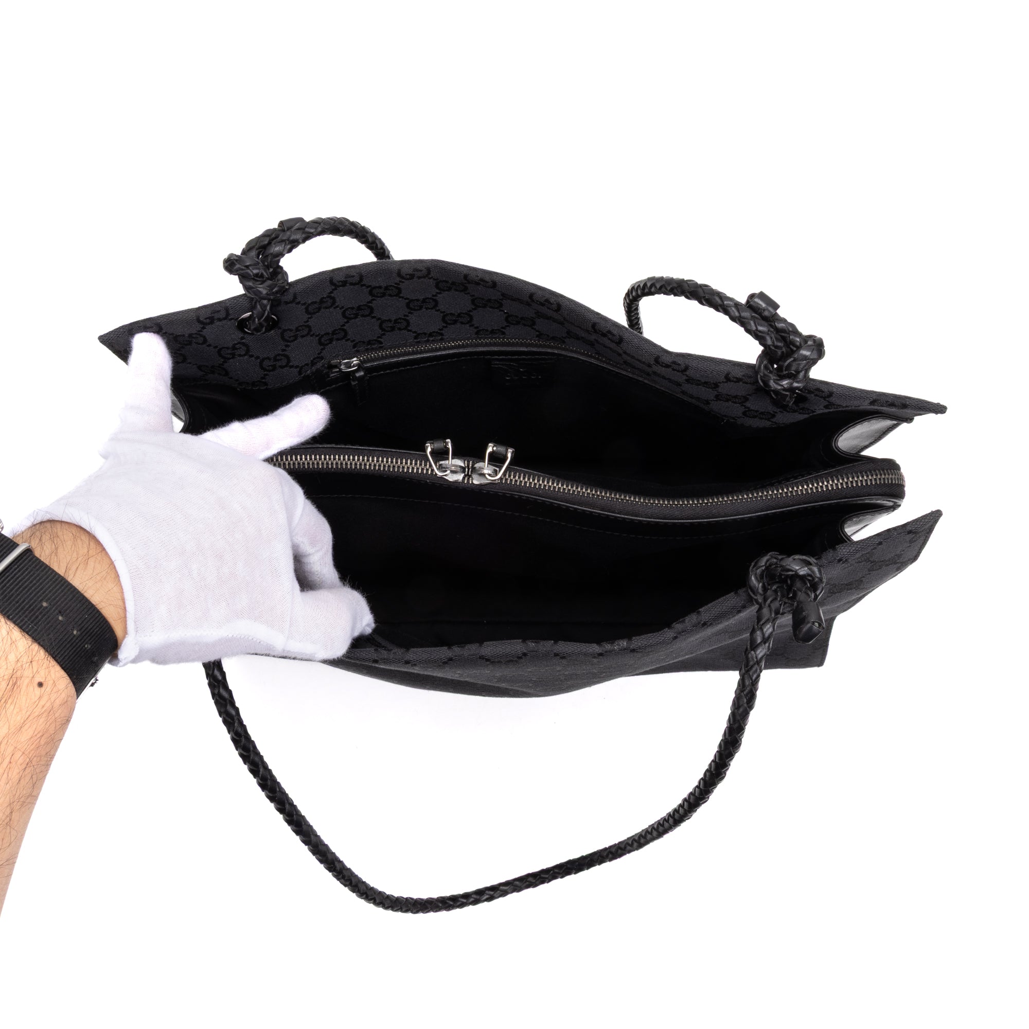 Square Braided Handle Shopper