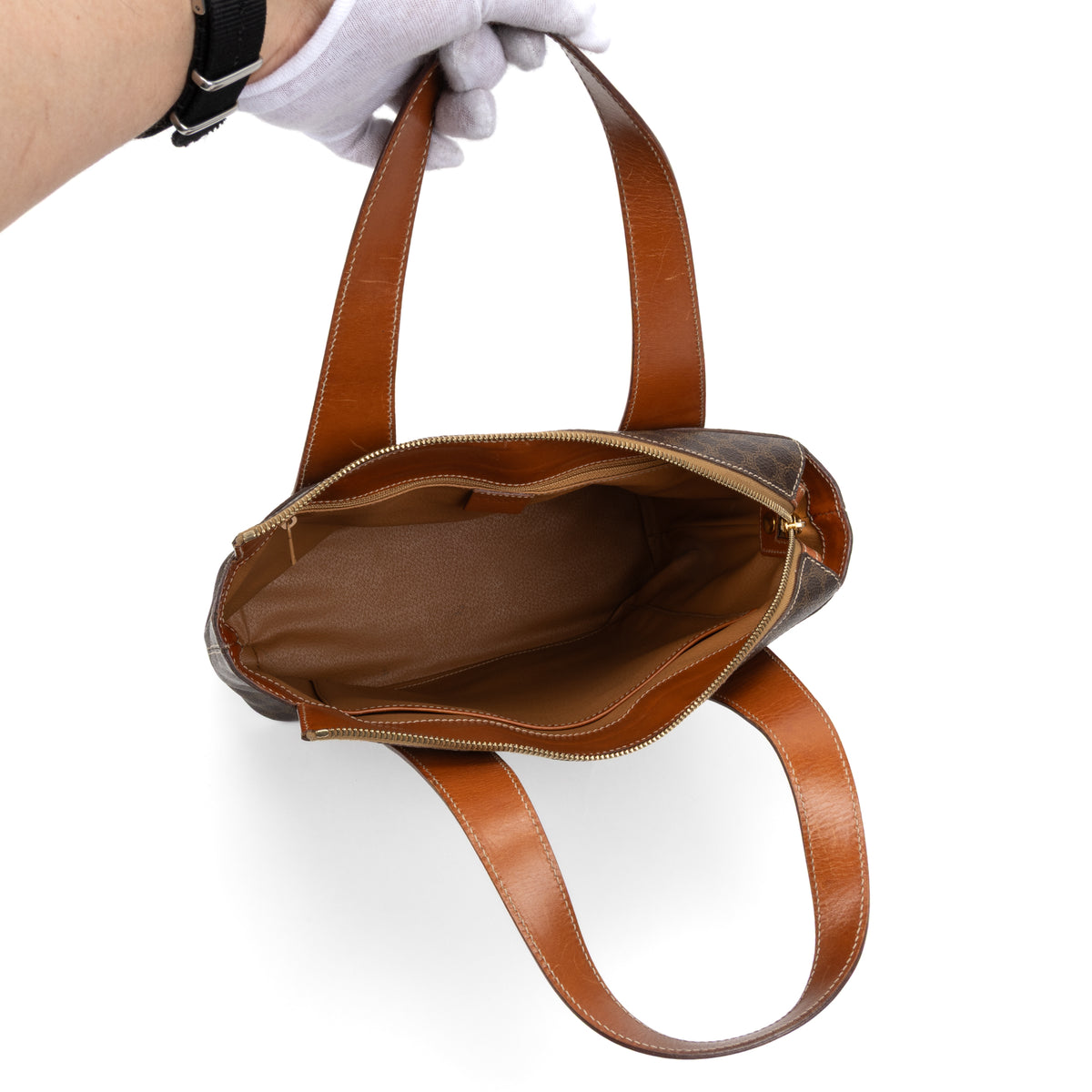 Vintage Zip Tote