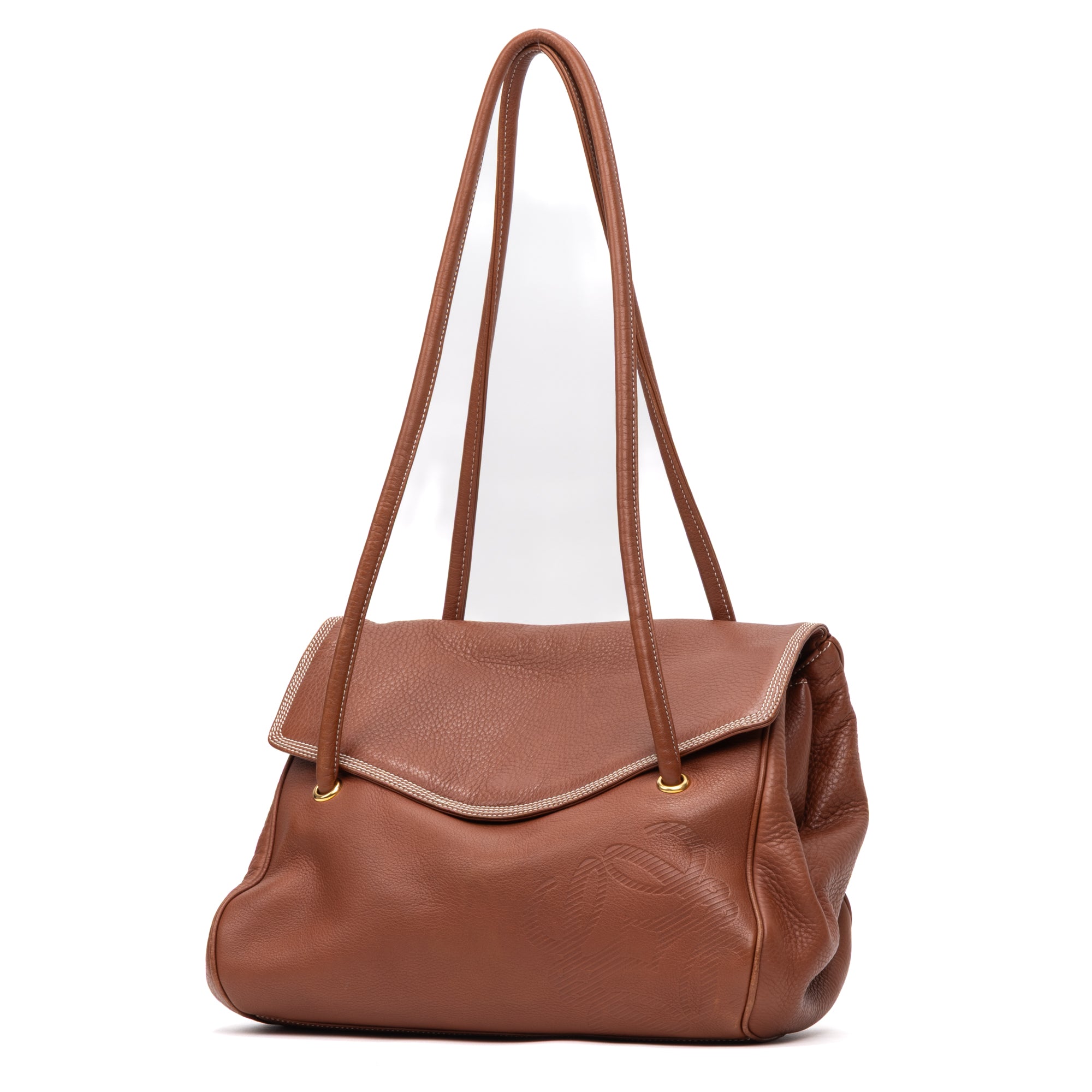 Vintage Anagram Flap Bag