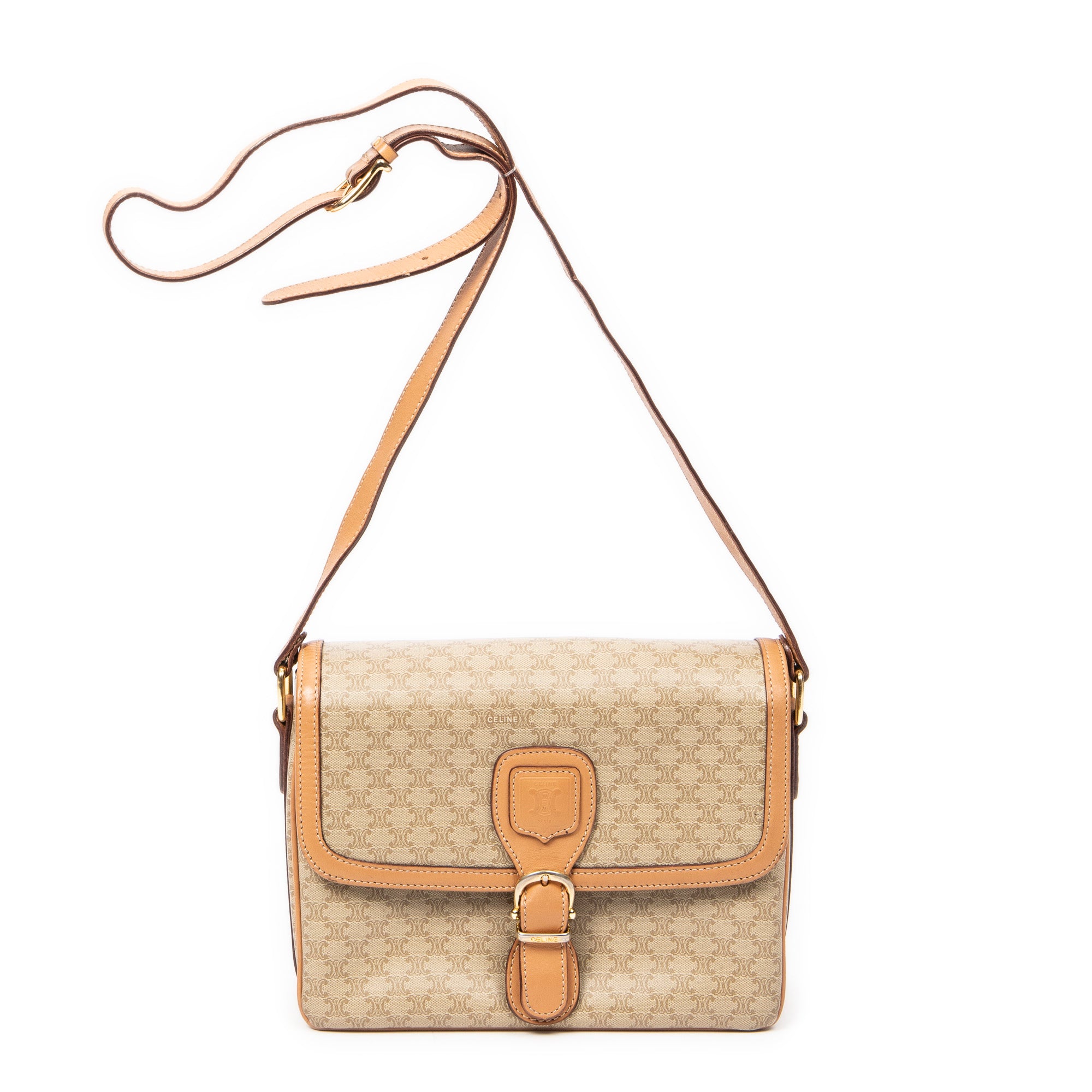 Flap Buckle Crossbody