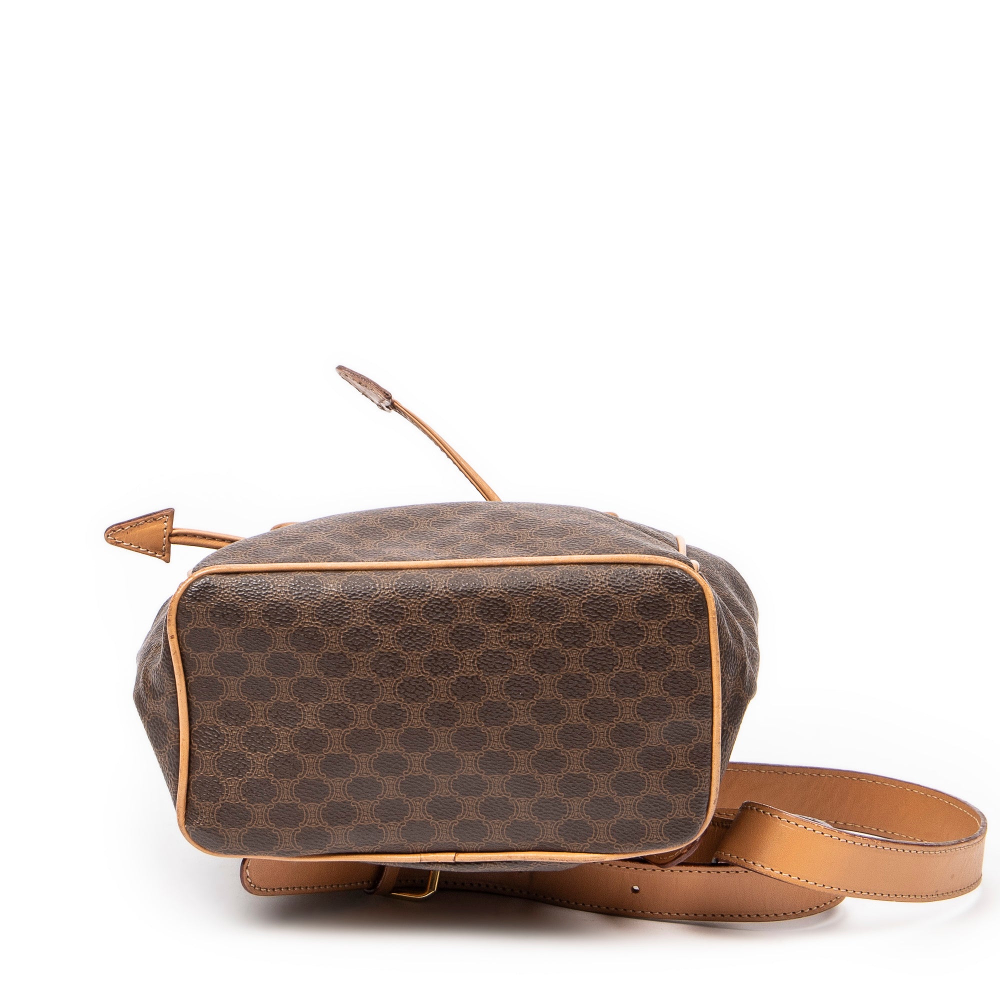 Drawstring Flap Backpack