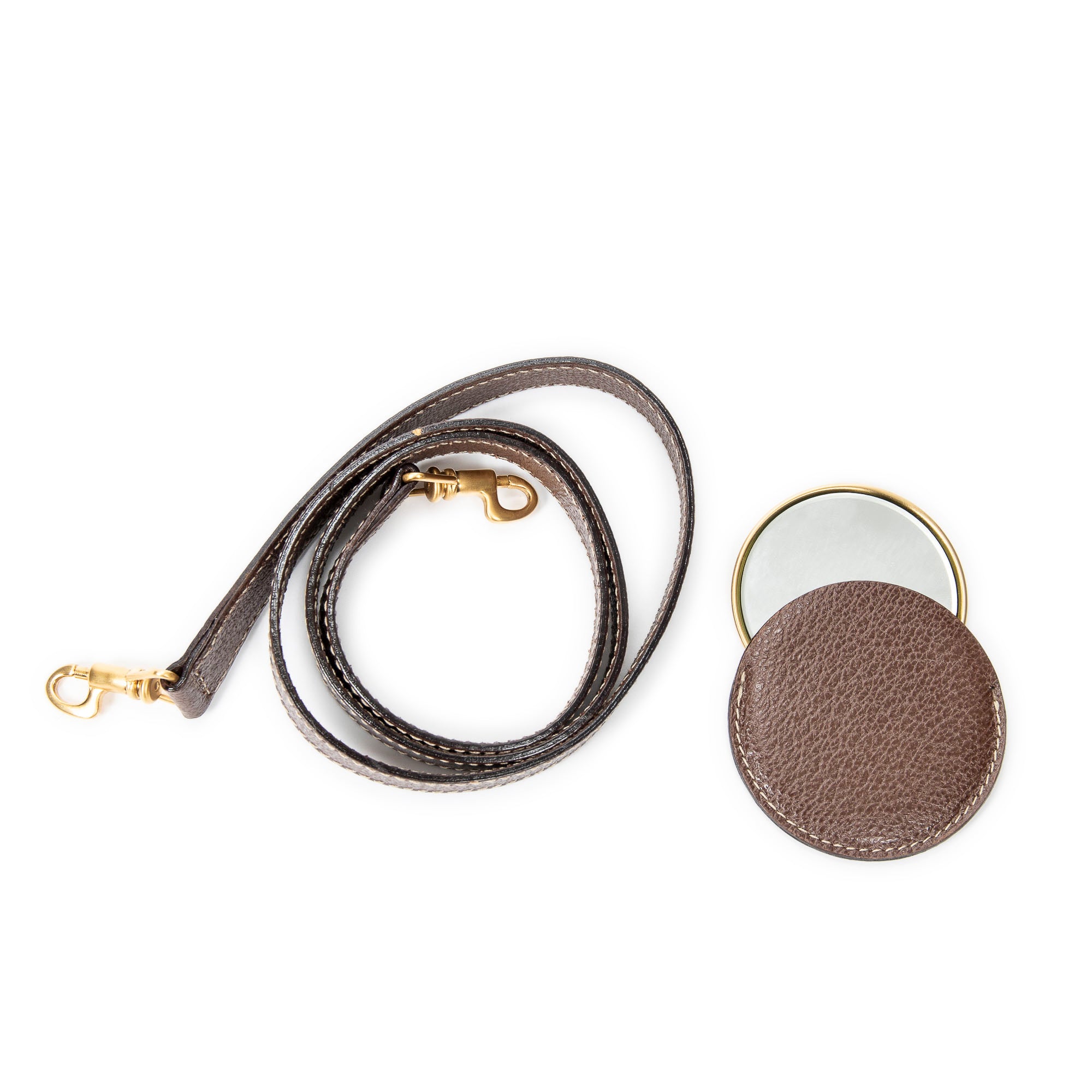 Medium Bamboo Top Handle Flap