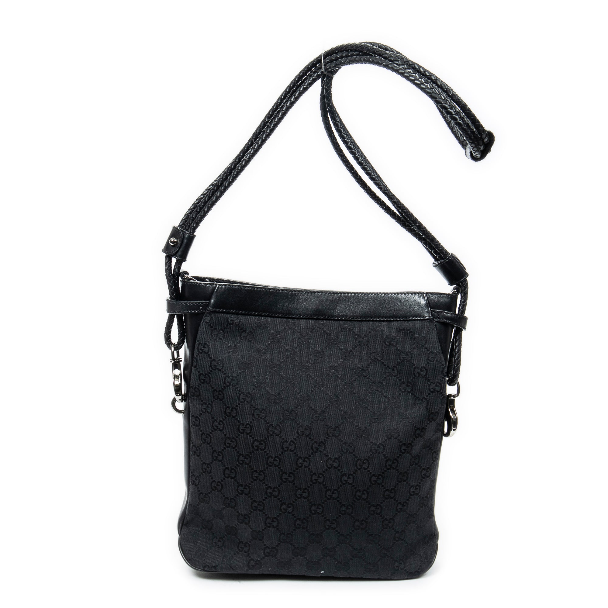 Front Pocket Braided Tote