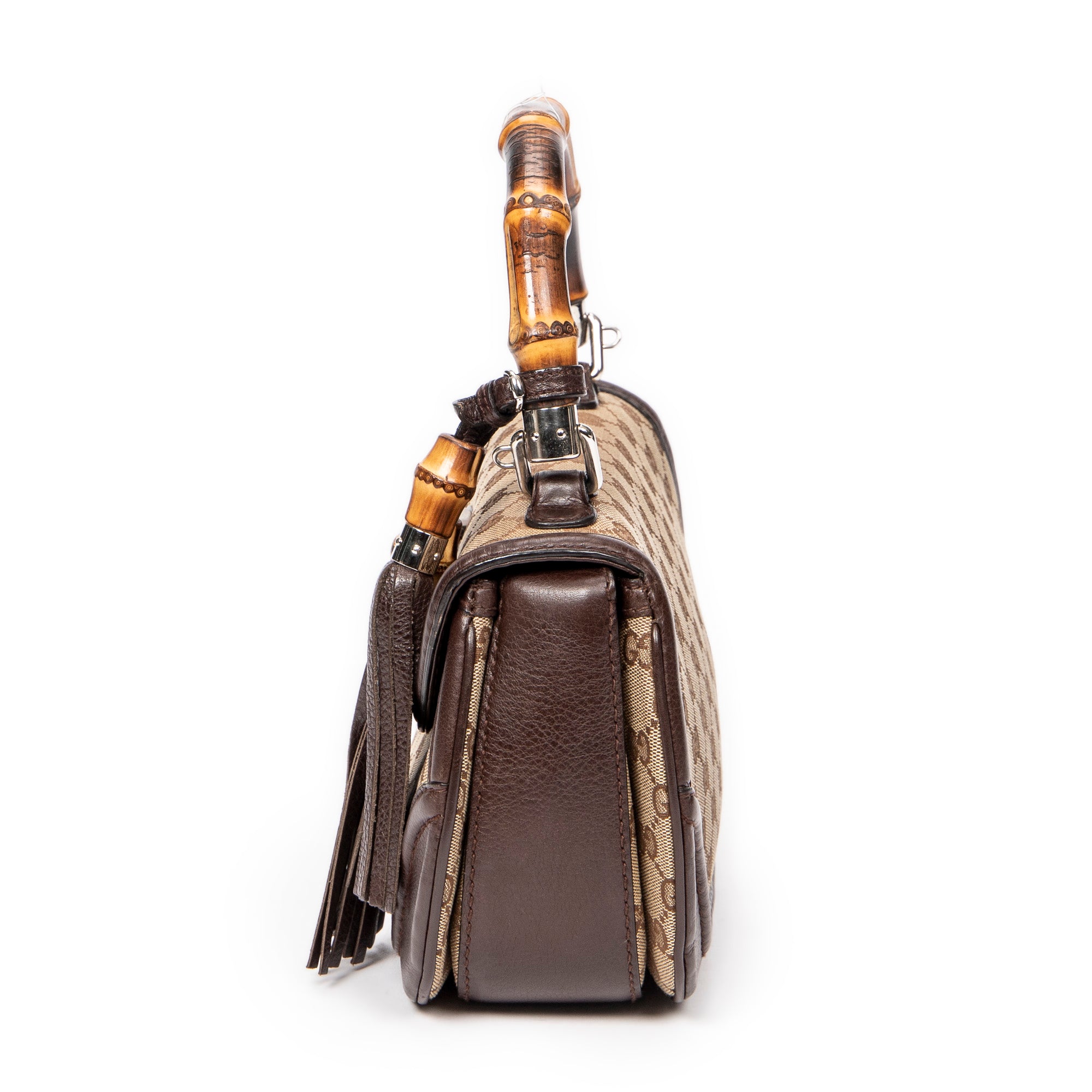 Bamboo Tassel Top Handle